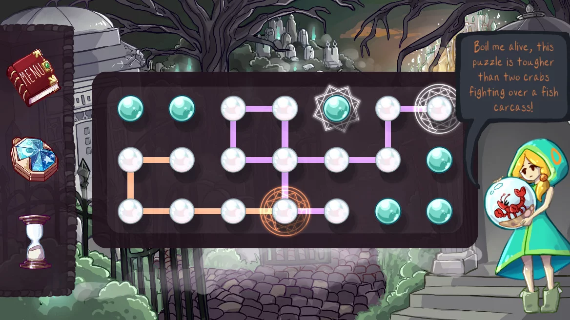 Изображение игры: Crystals and Curses