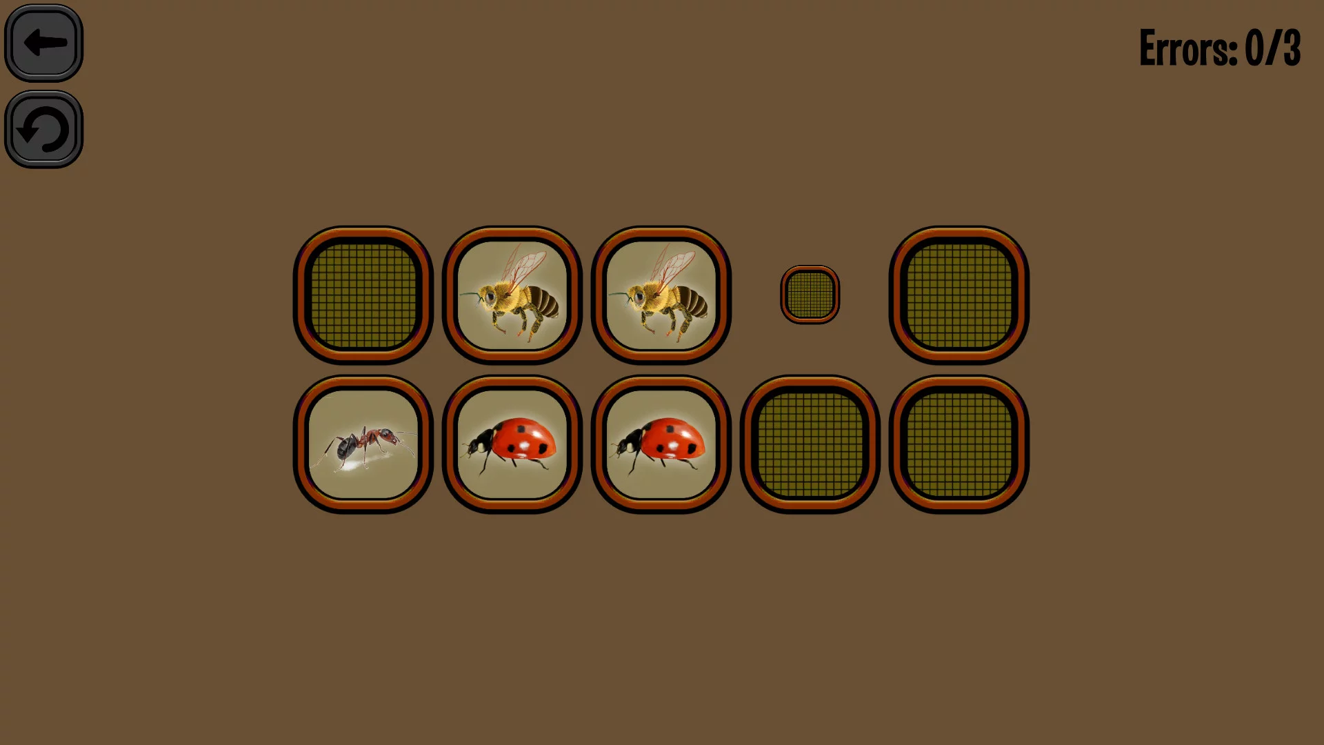 Изображение игры: Animals Memory: Insect