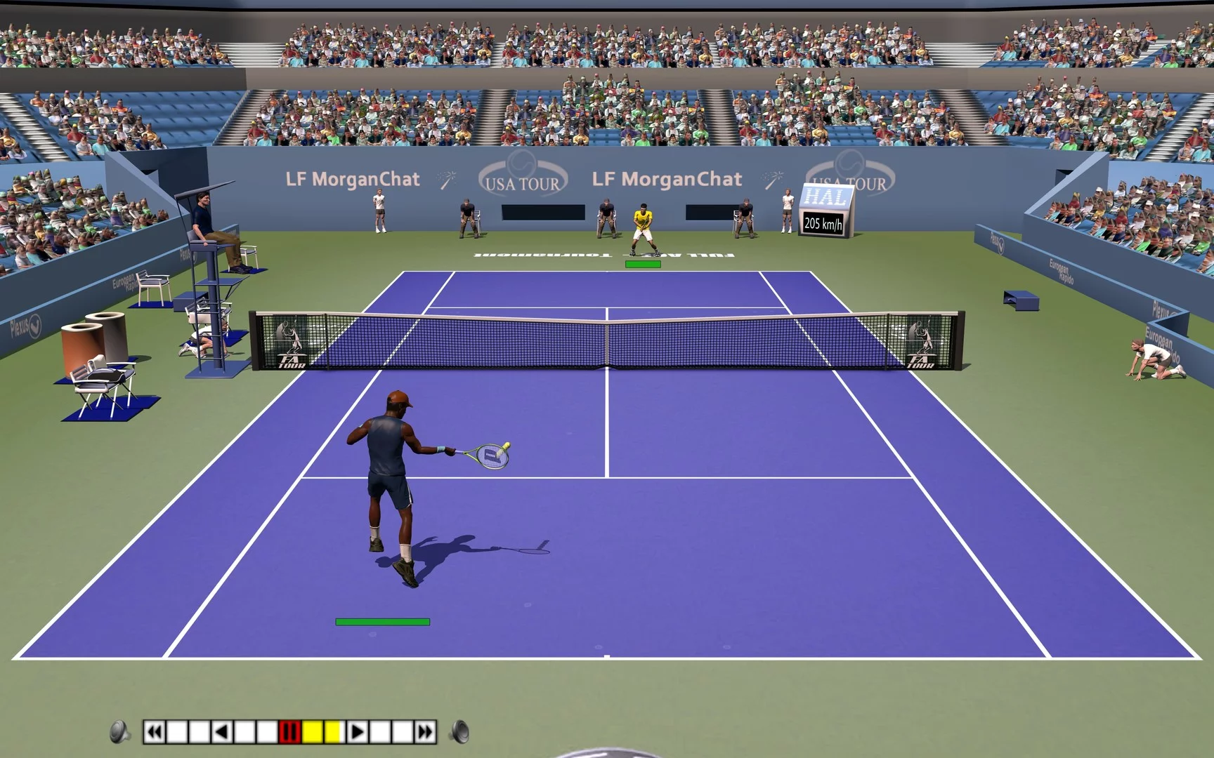 Изображение игры: Full Ace Tennis Simulator