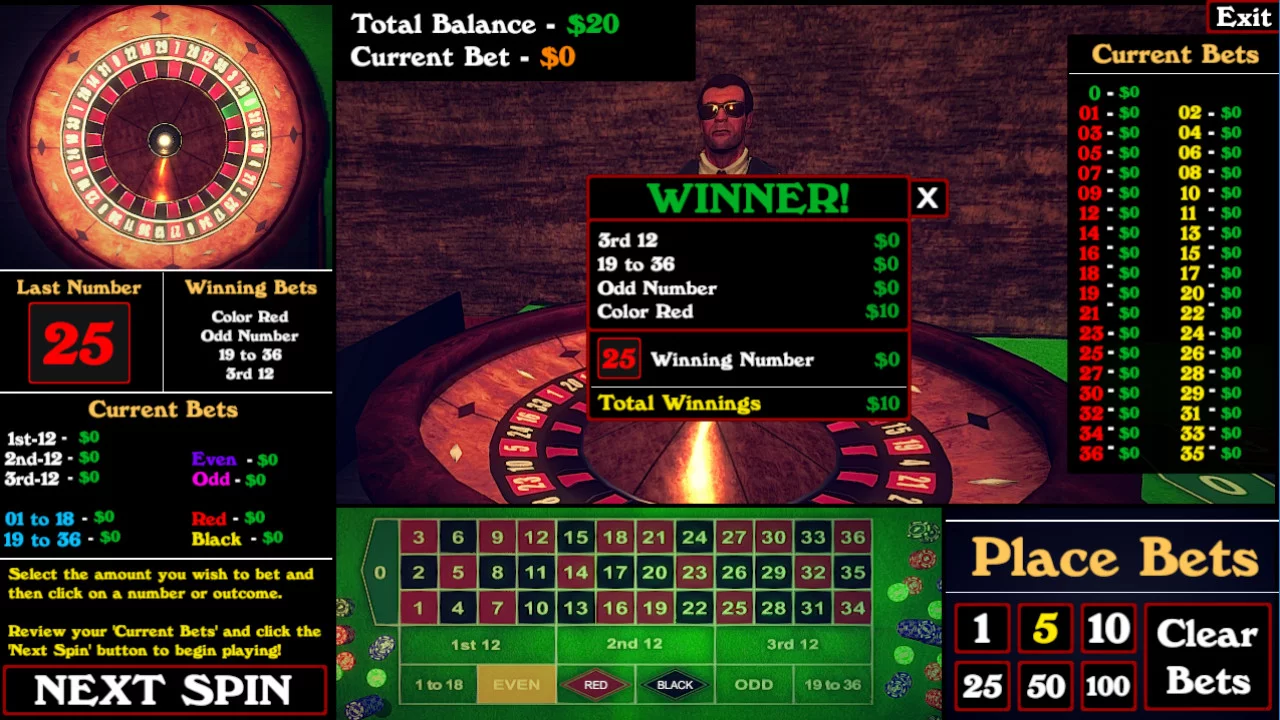 Изображение игры: Roulette Simulator
