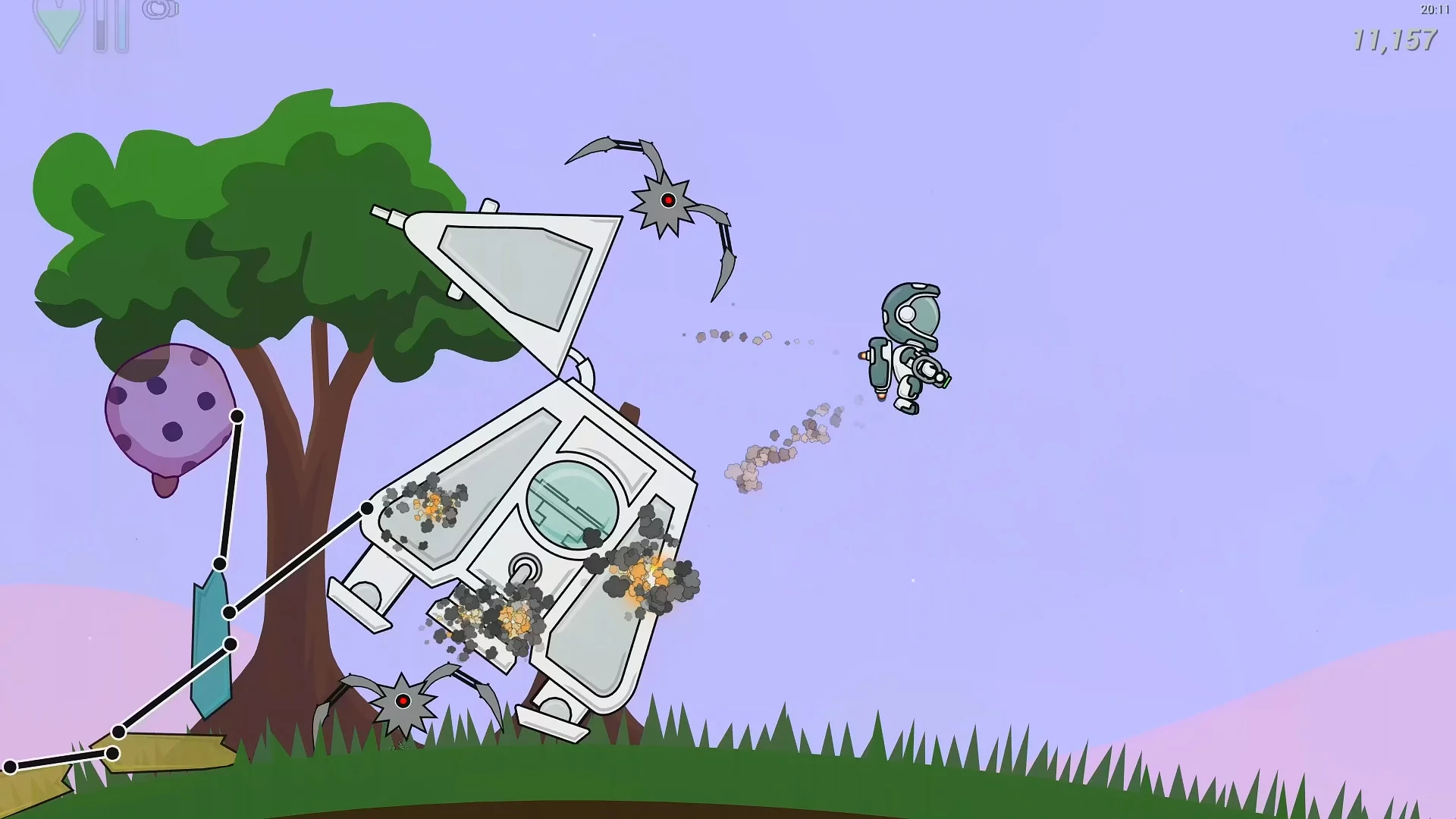 Изображение игры: Space Bob vs. The Replicons