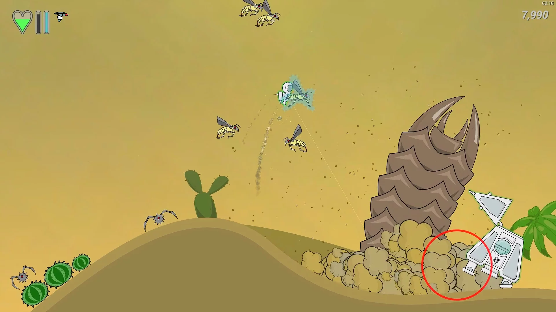 Изображение игры: Space Bob vs. The Replicons
