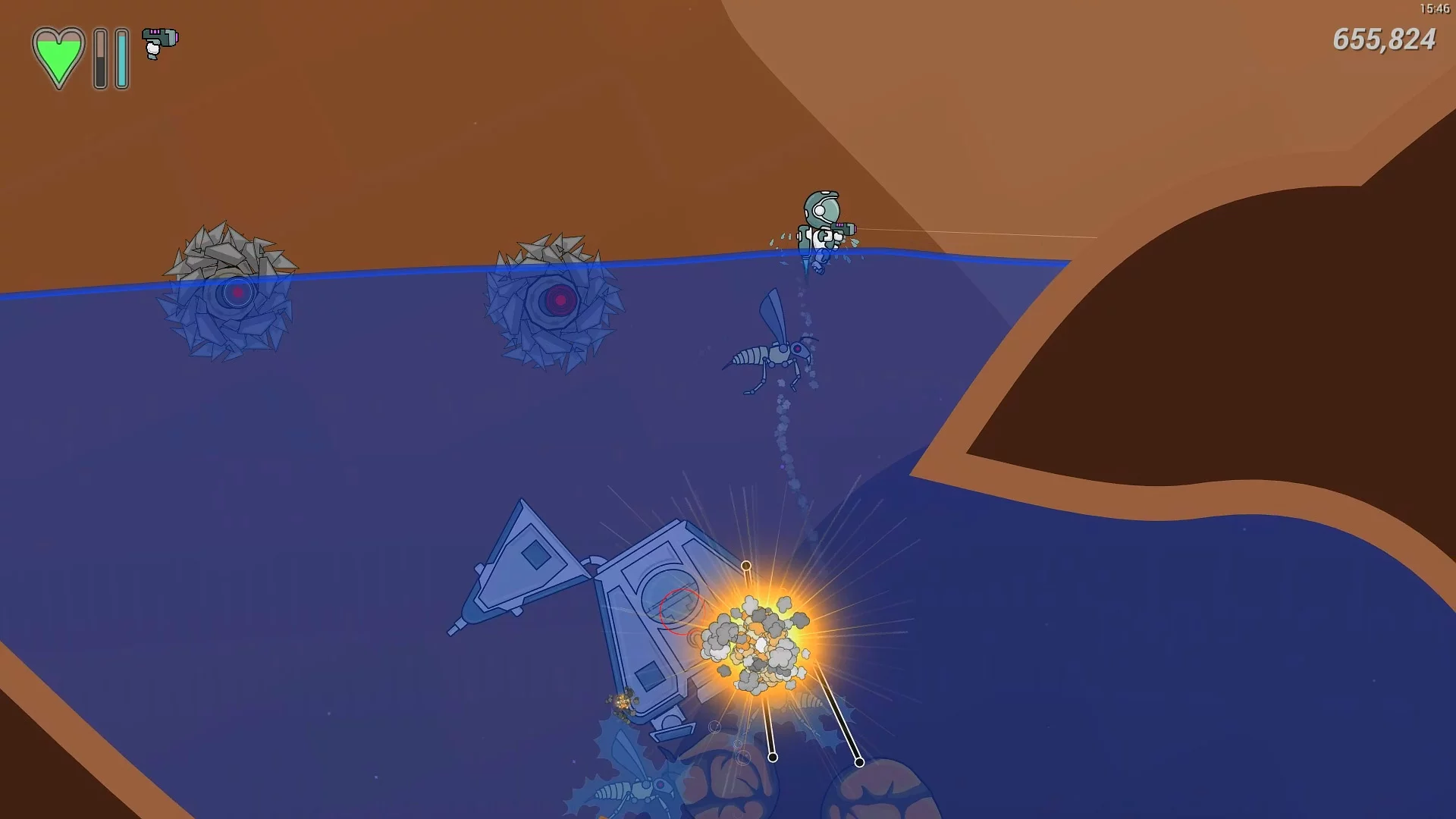 Изображение игры: Space Bob vs. The Replicons