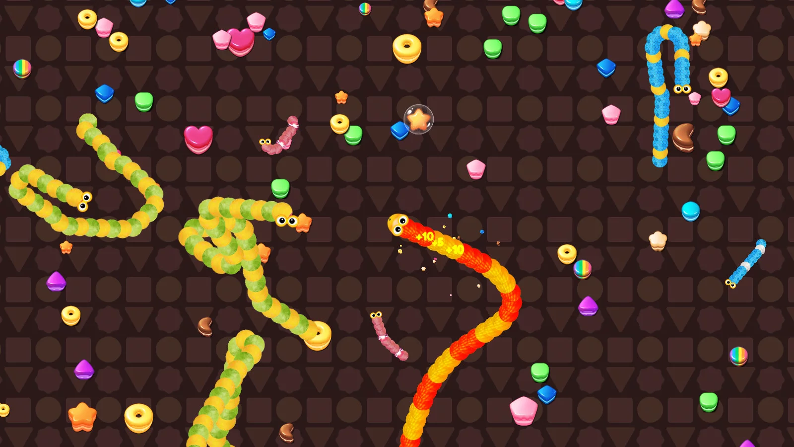 Изображение игры: Candy Snake Master