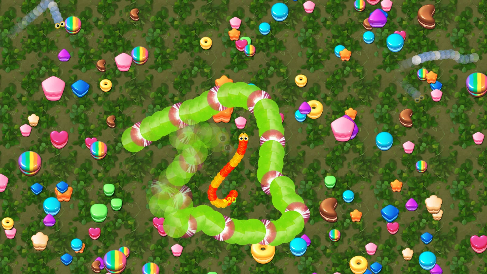 Изображение игры: Candy Snake Master