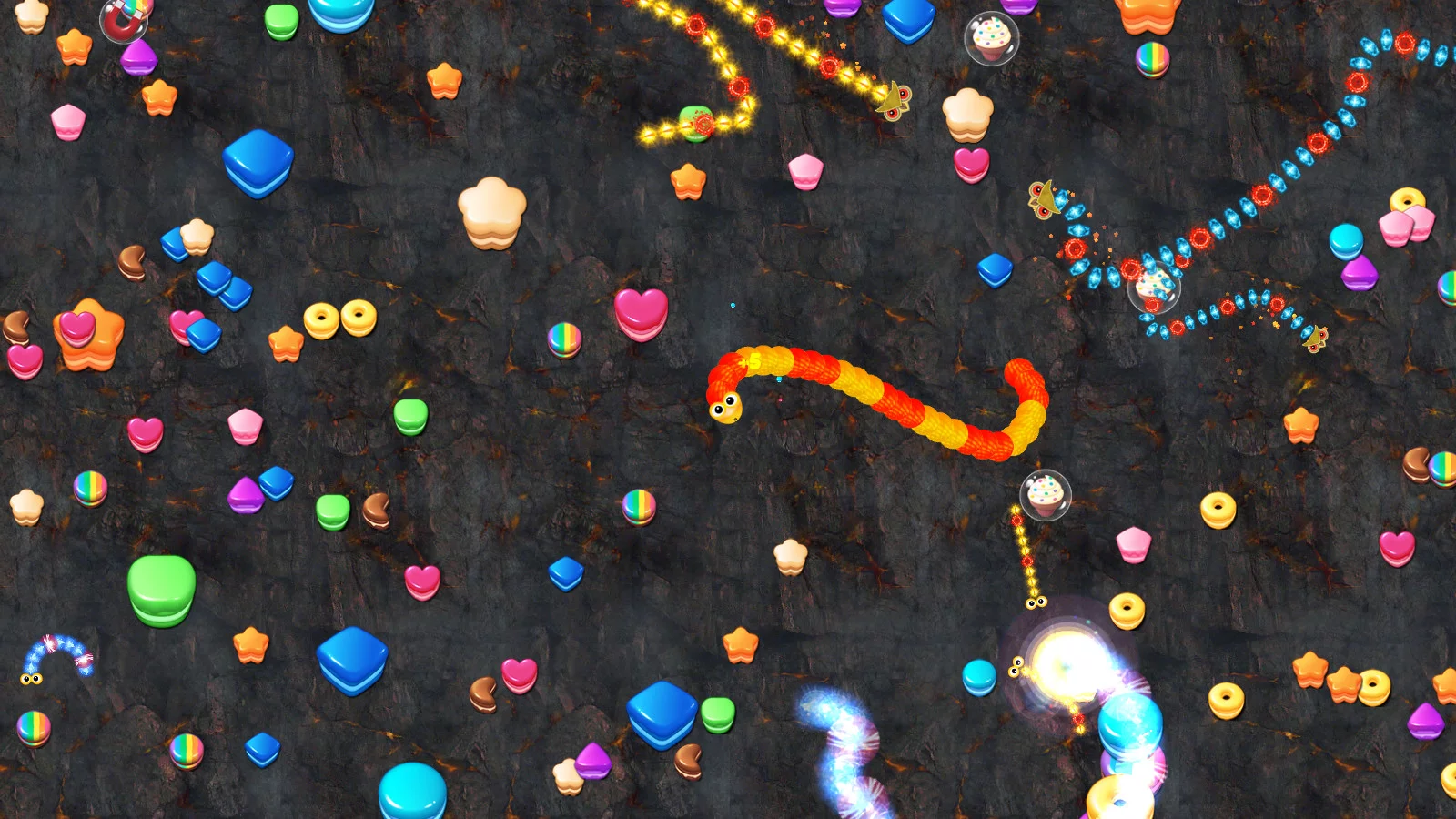 Изображение игры: Candy Snake Master