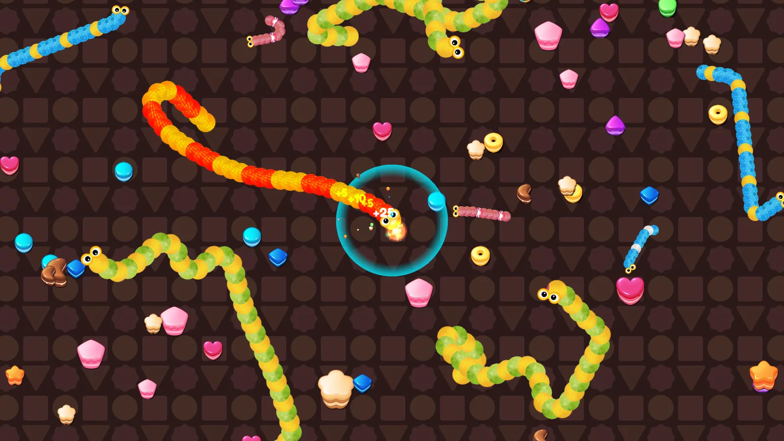 Изображение игры: Candy Snake Master