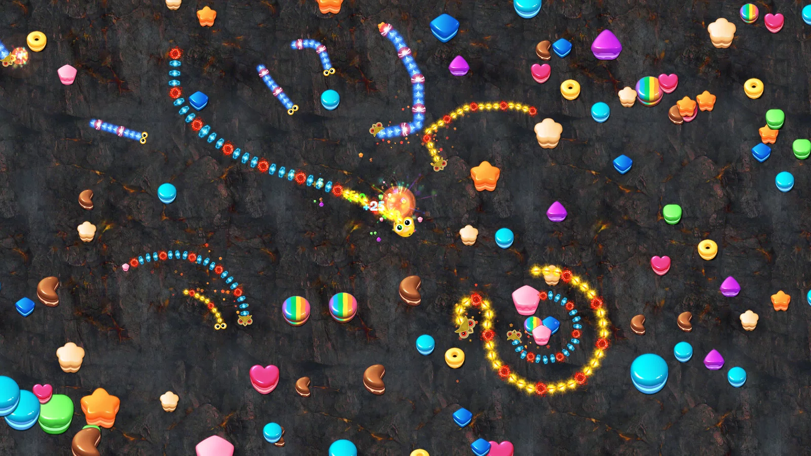 Изображение игры: Candy Snake Master