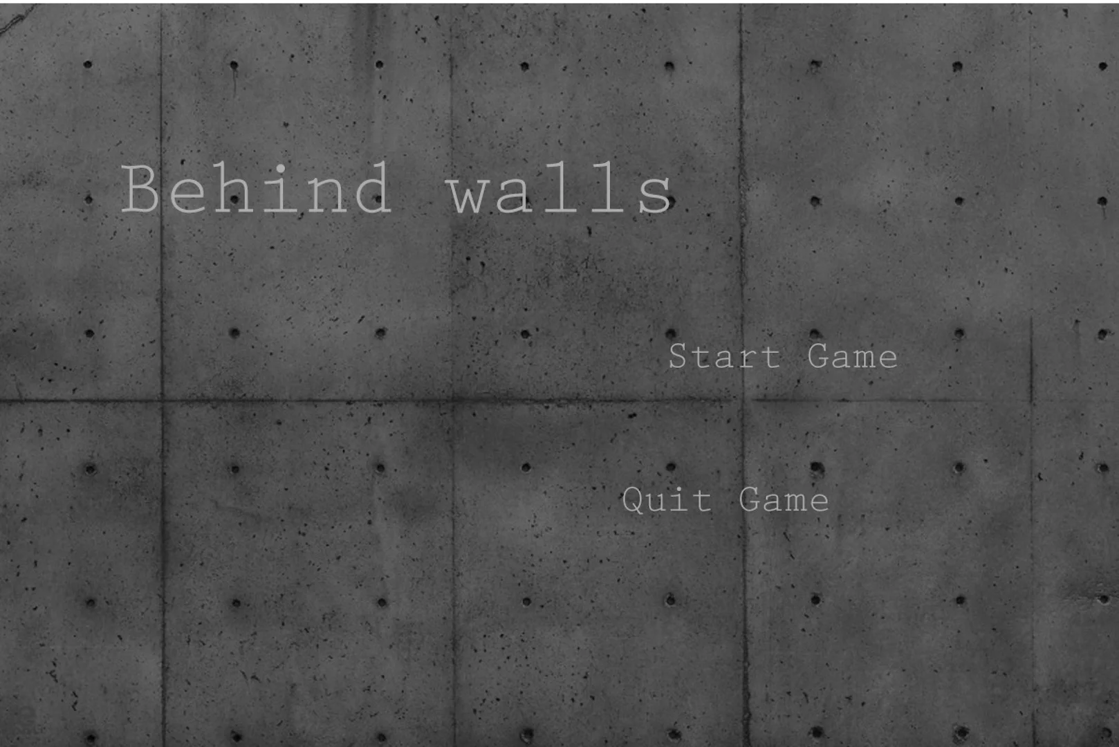 Изображение игры: Behind Walls