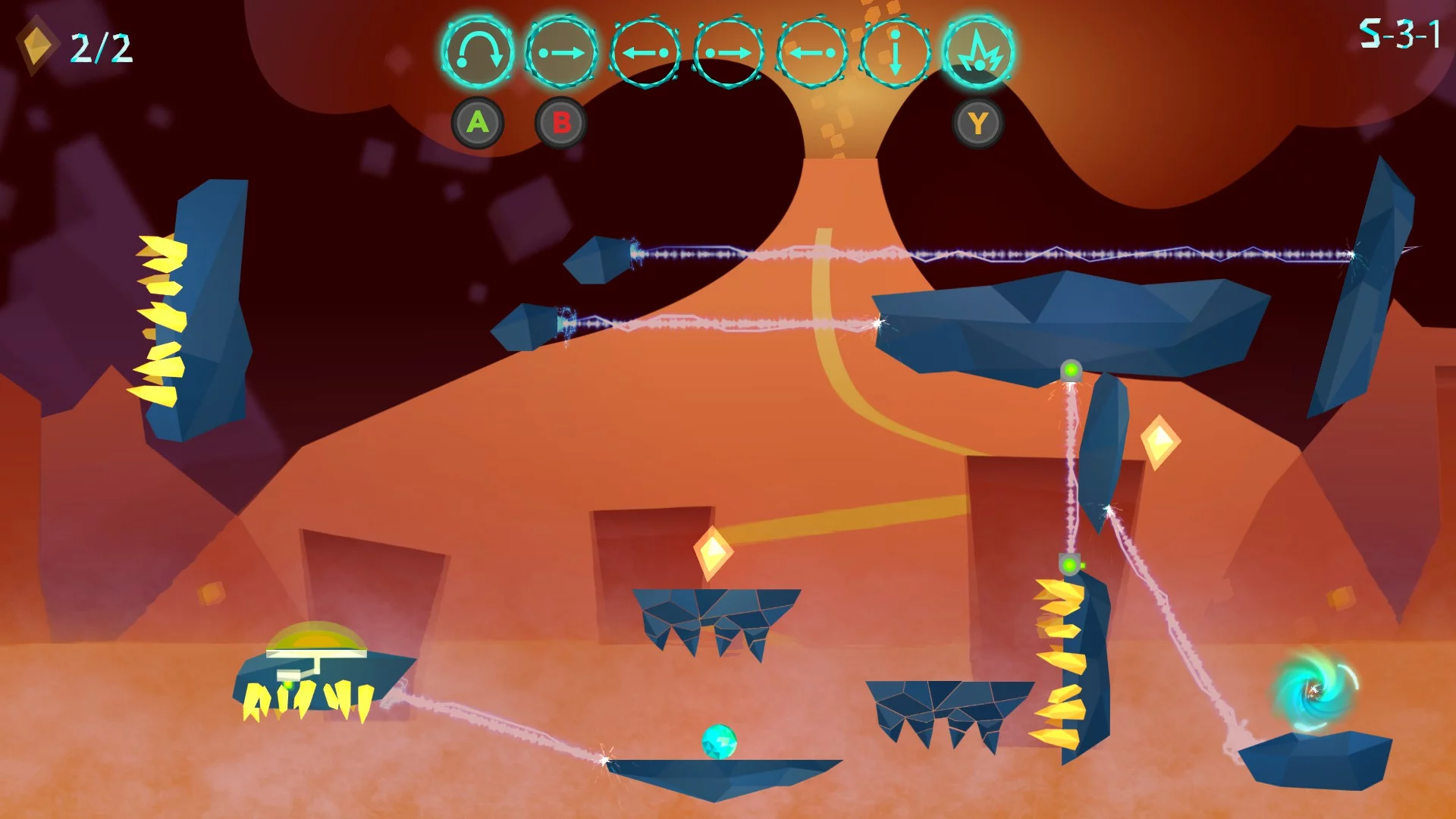 Изображение игры: Super Gravity Ball