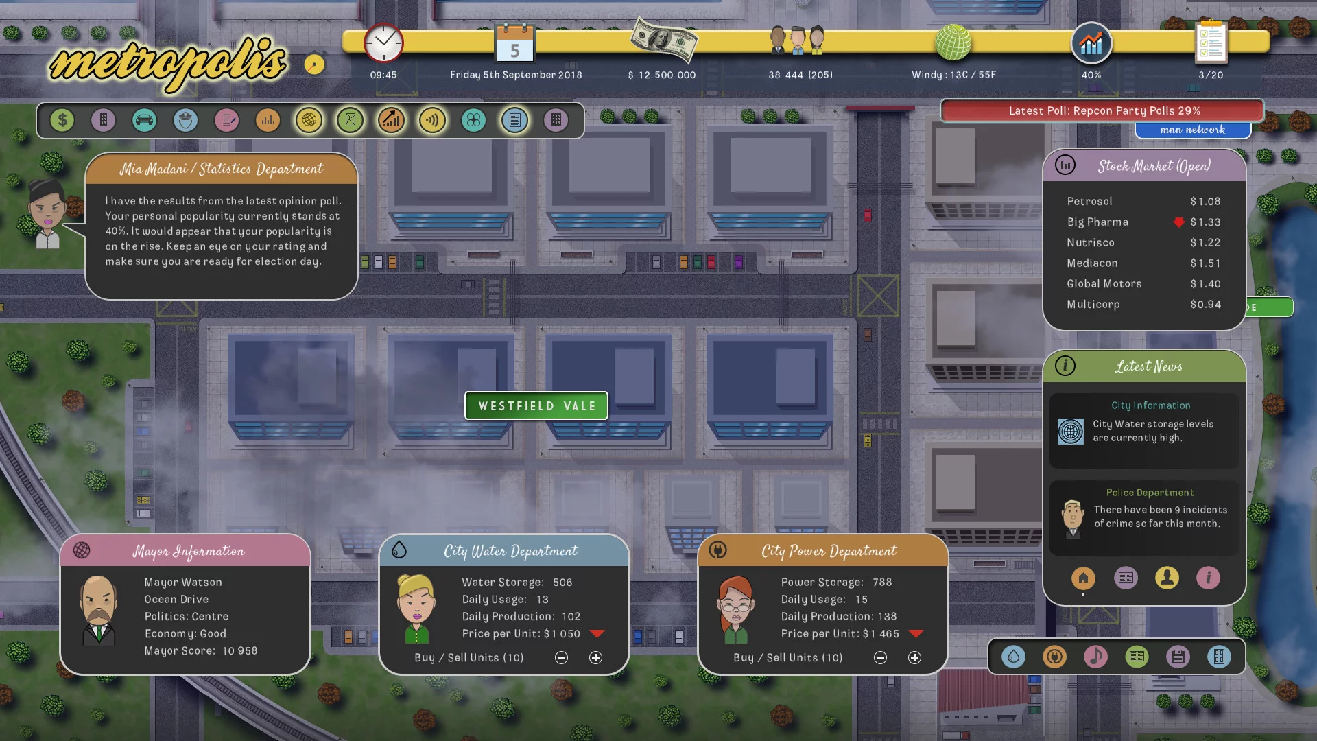 Изображение игры: Metropolis