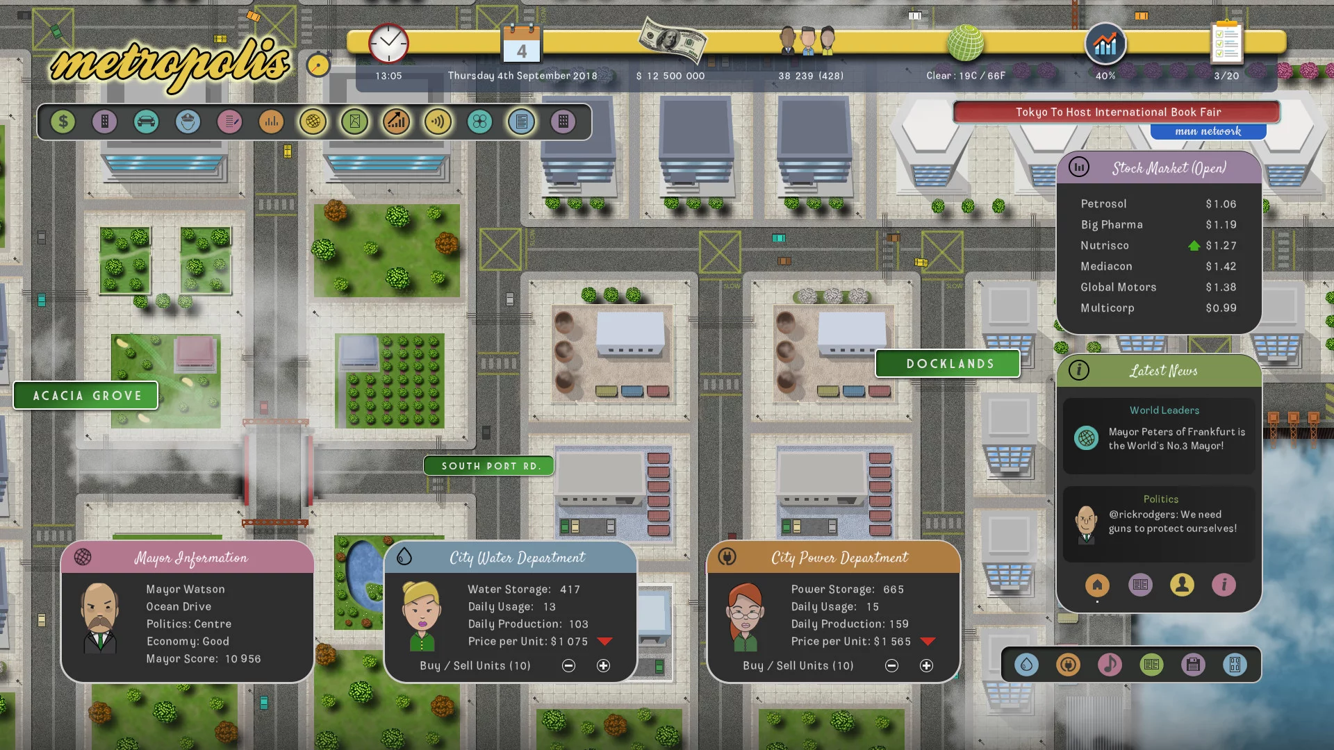 Изображение игры: Metropolis
