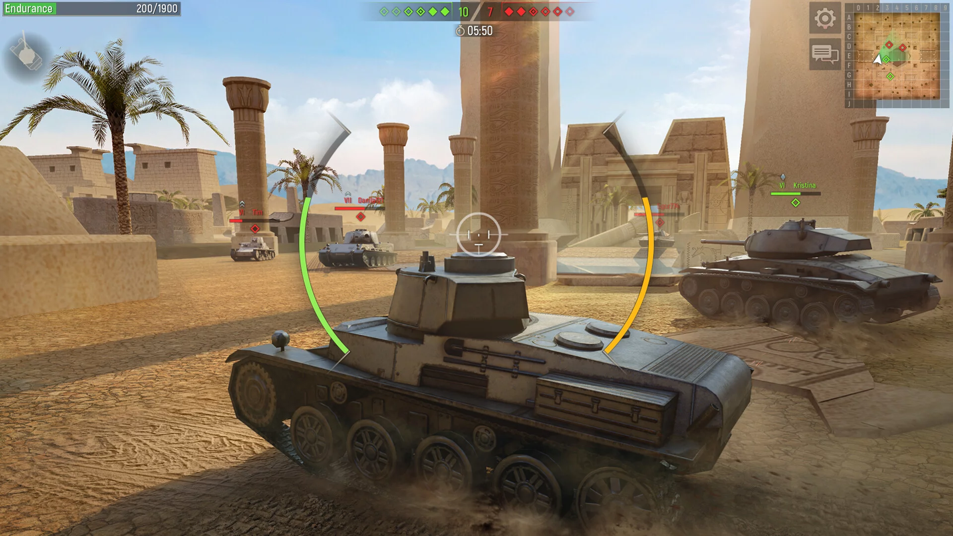 Изображение игры: Battle Tanks: Танковые битвы времён Второй Мировой