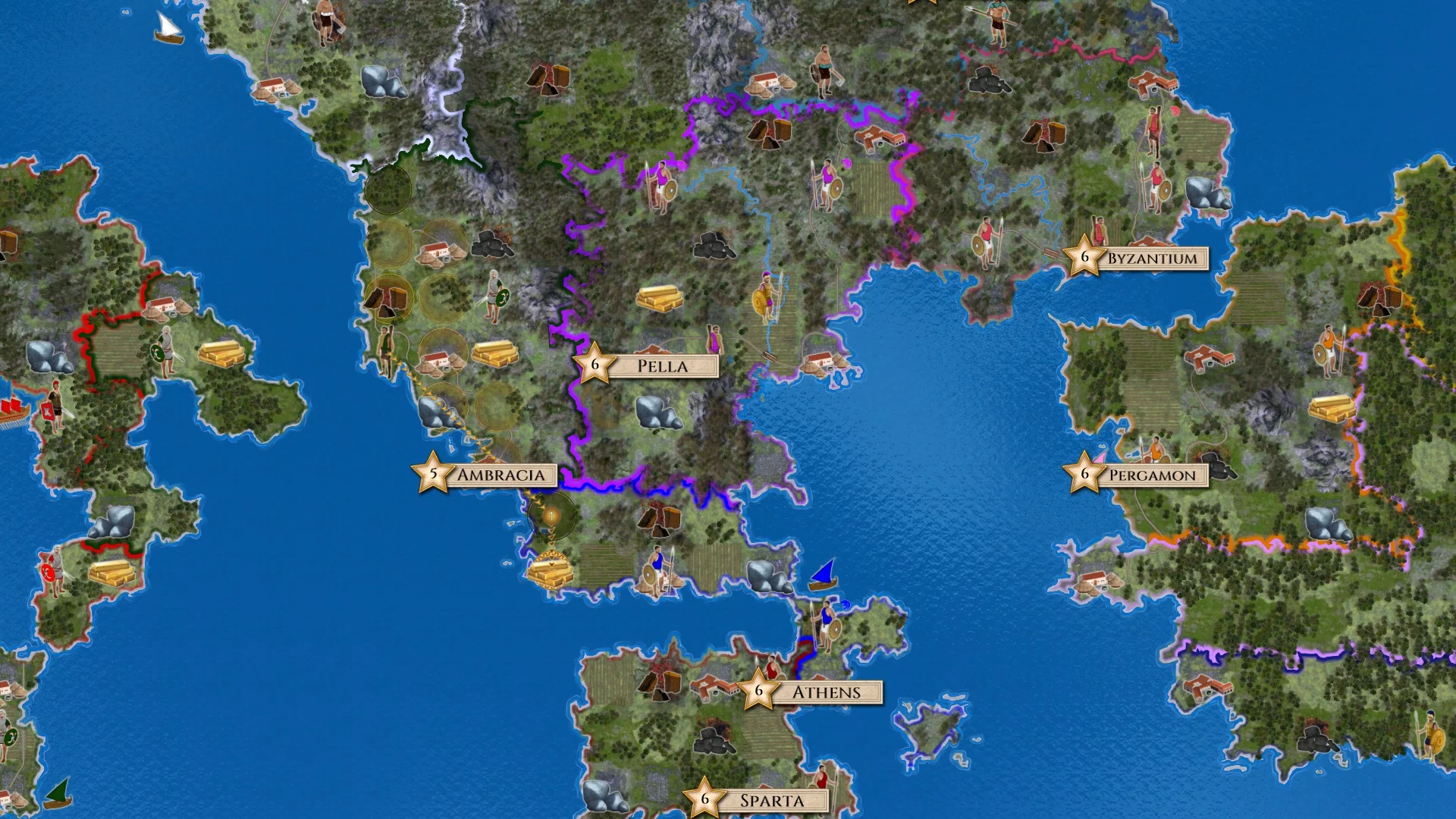 Изображение игры: Aggressors: Ancient Rome