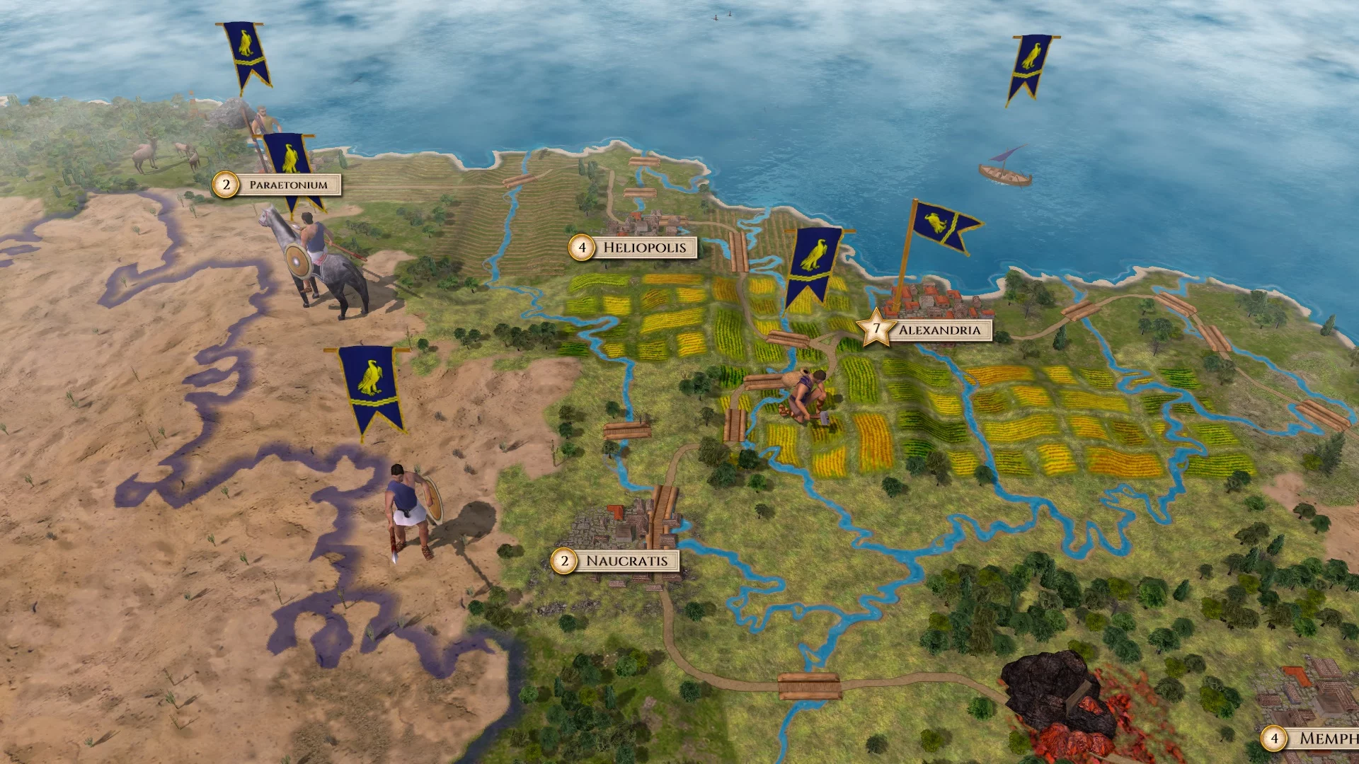 Изображение игры: Aggressors: Ancient Rome