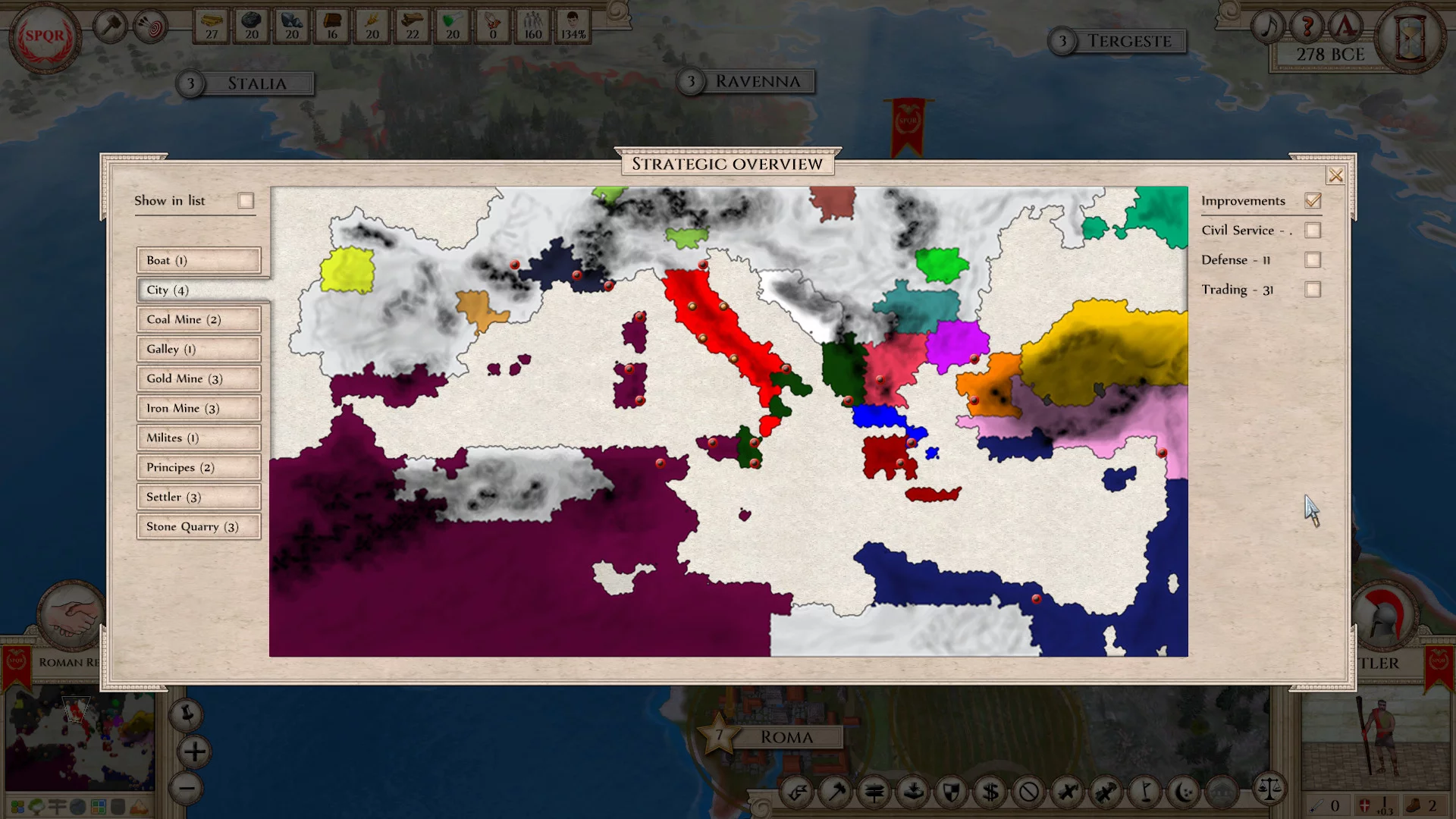 Изображение игры: Aggressors: Ancient Rome