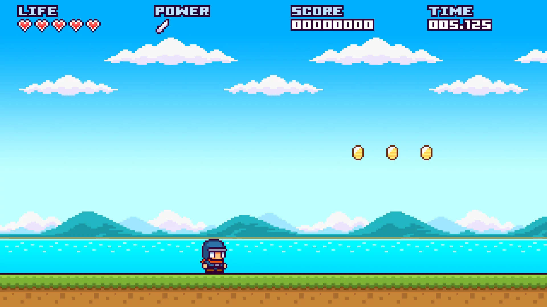 Изображение игры: Ninja Striker!