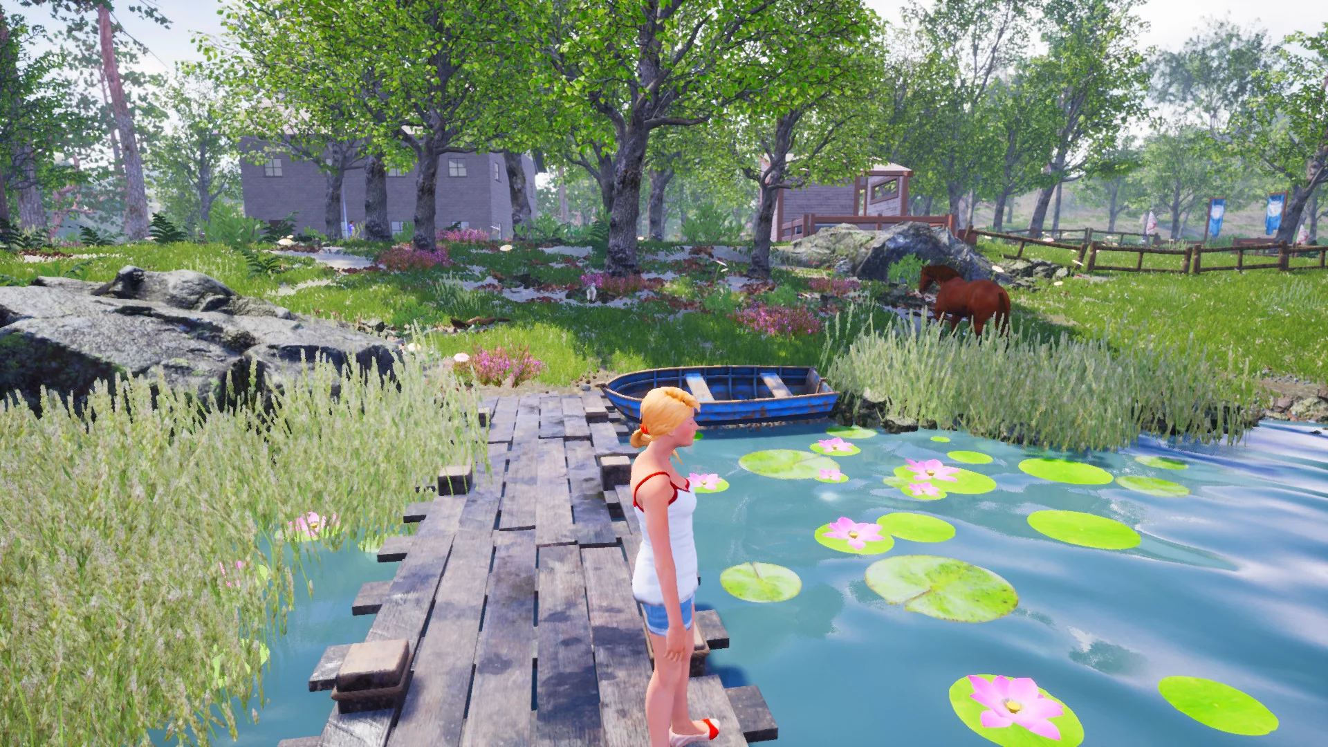 Изображение игры: Horse Riding Deluxe