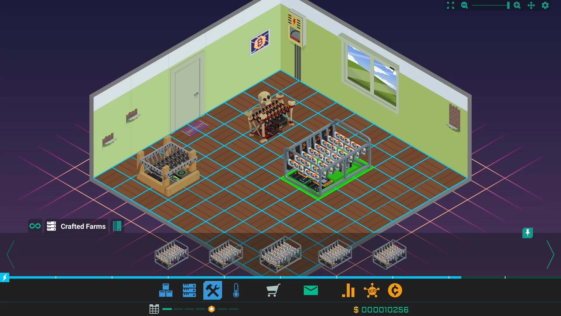 Изображение игры: Bitcoin Mining Empire Tycoon