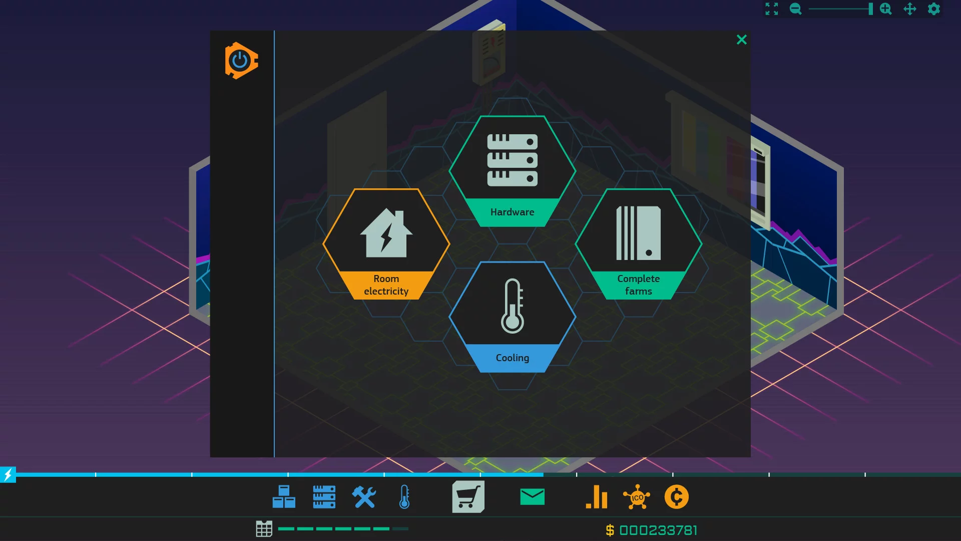 Изображение игры: Bitcoin Mining Empire Tycoon