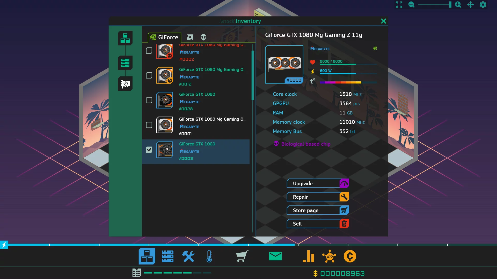 Изображение игры: Bitcoin Mining Empire Tycoon