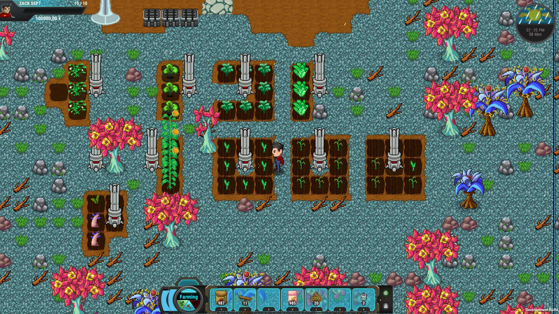 Изображение игры: Space Farm