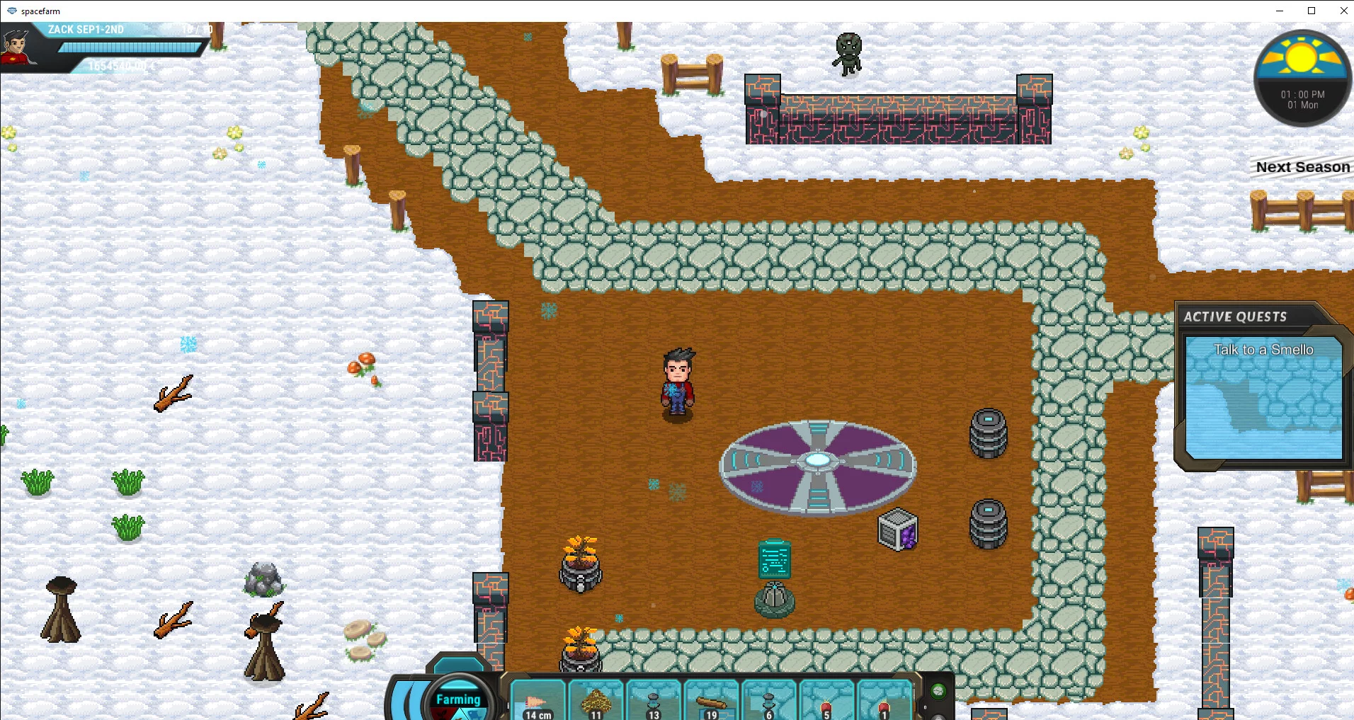 Изображение игры: Space Farm