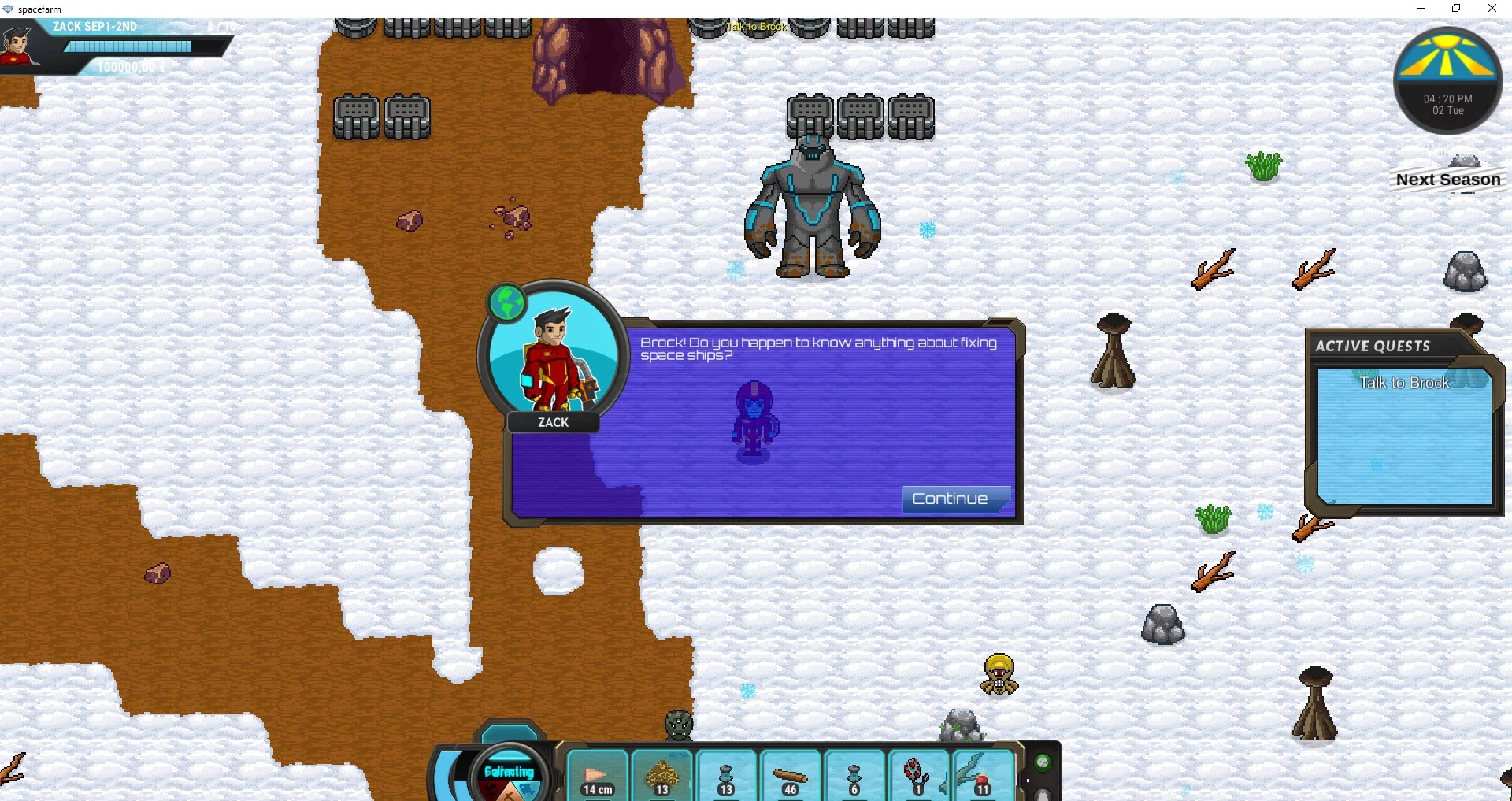 Изображение игры: Space Farm