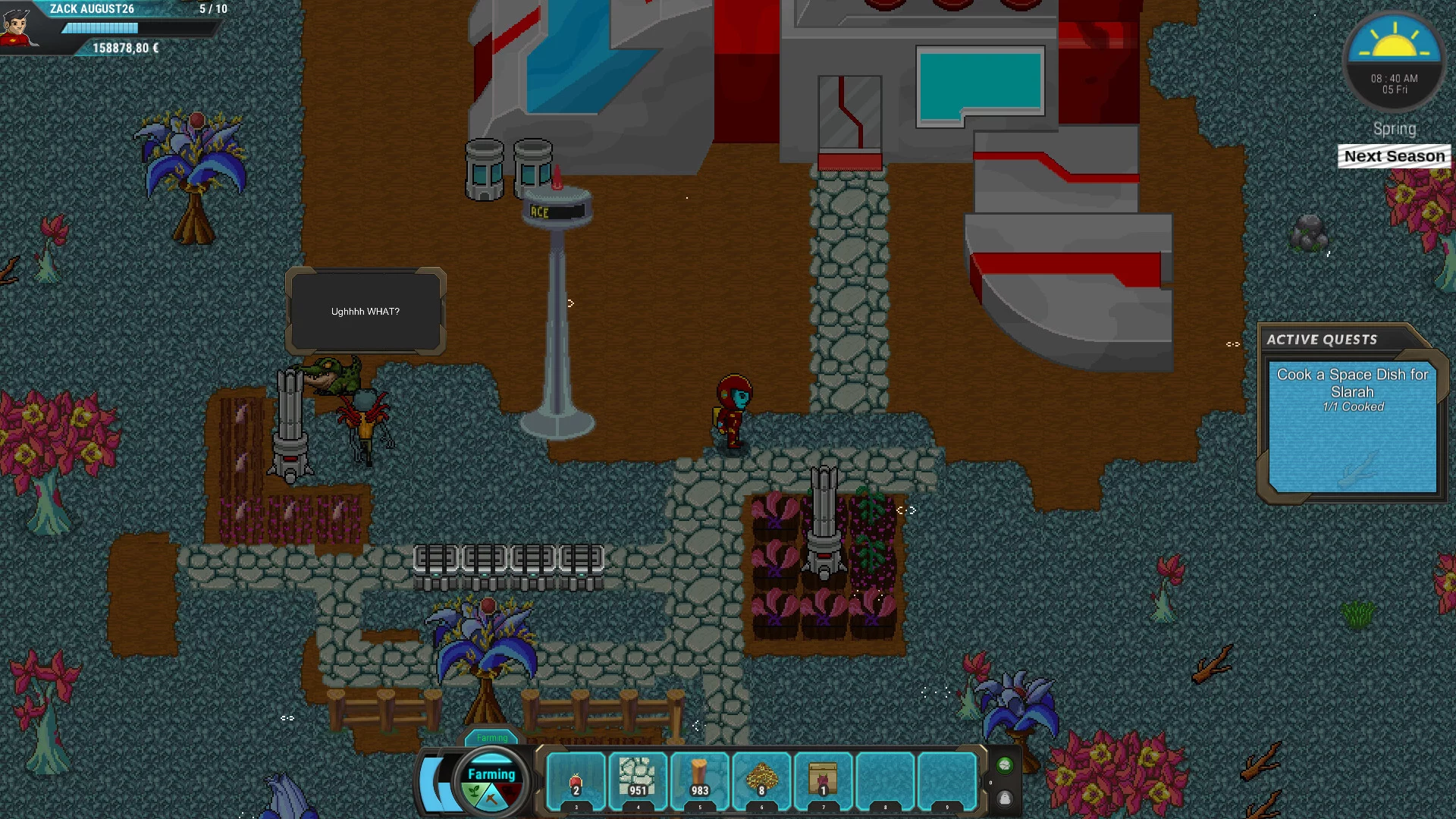 Изображение игры: Space Farm
