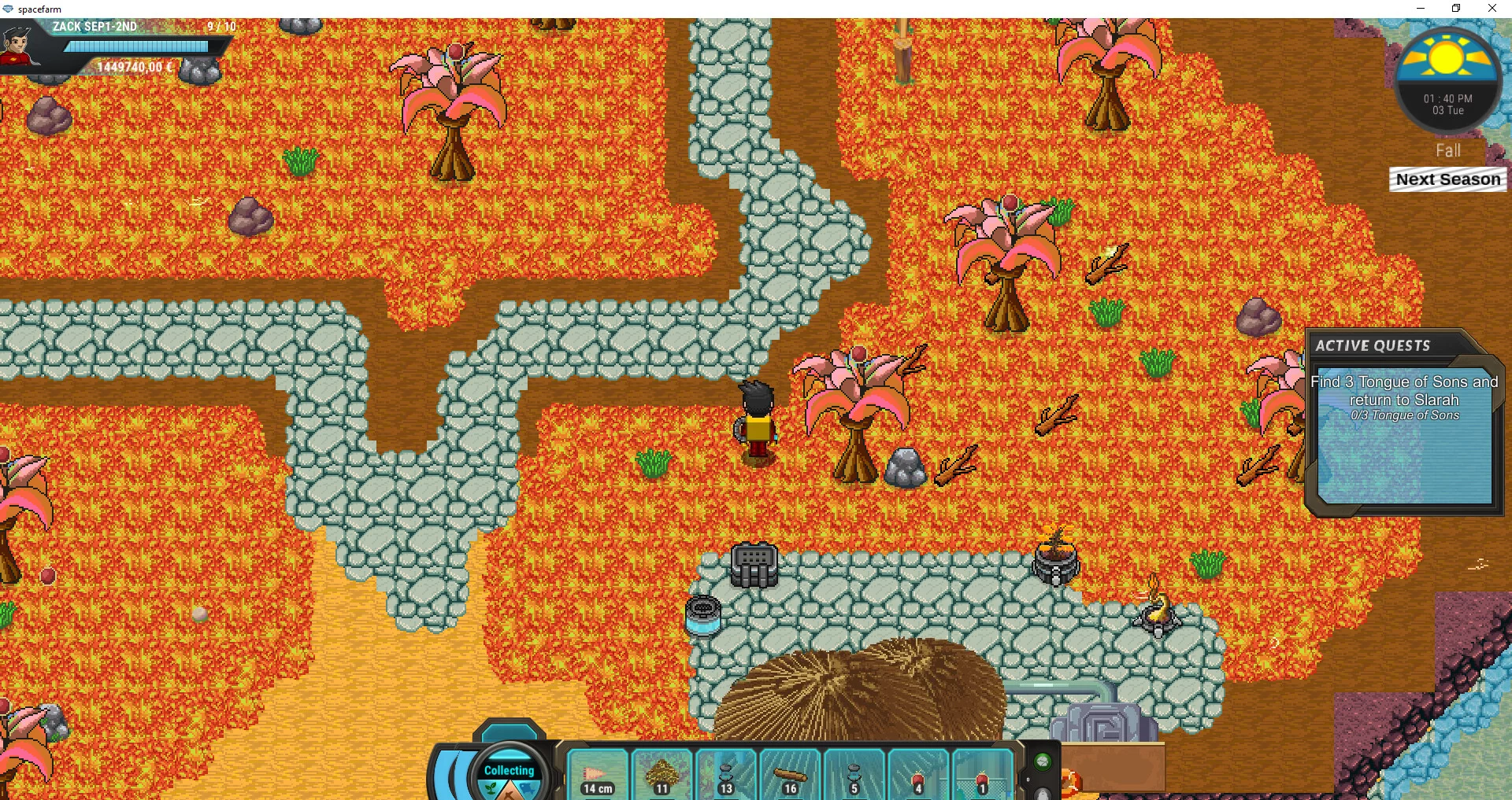 Изображение игры: Space Farm