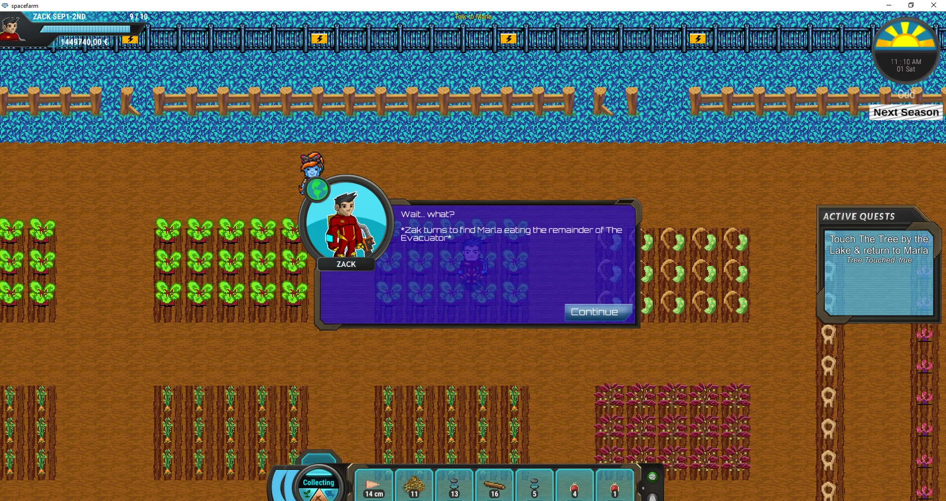 Изображение игры: Space Farm
