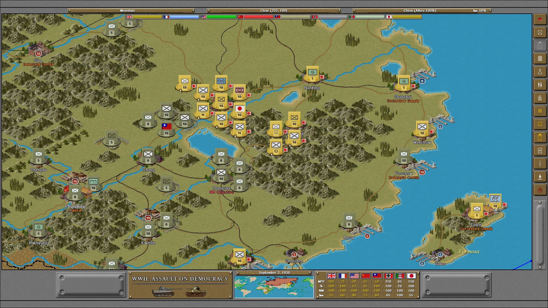 Изображение игры: Strategic Command Classic: Global Conflict
