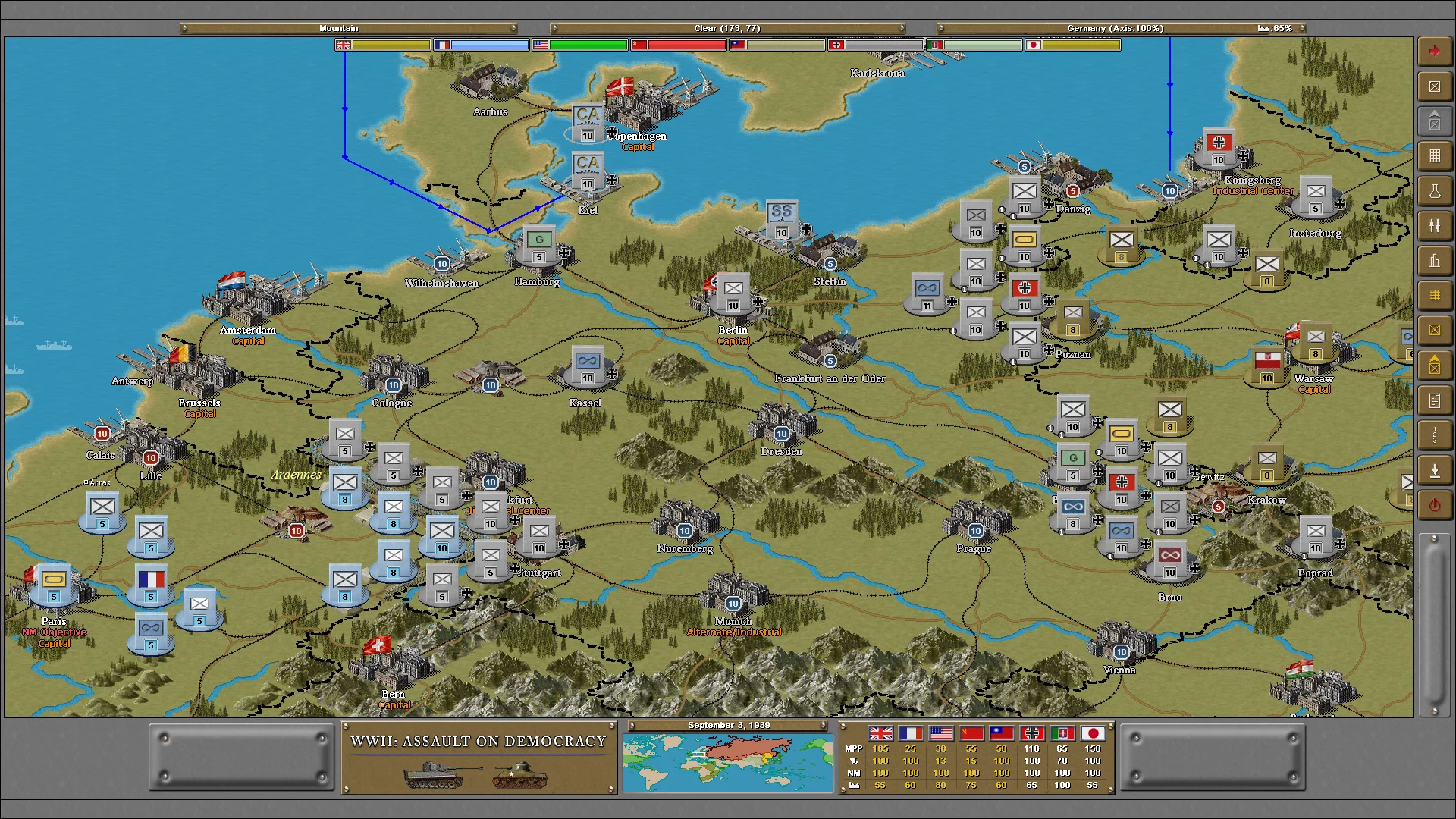 Изображение игры: Strategic Command Classic: Global Conflict
