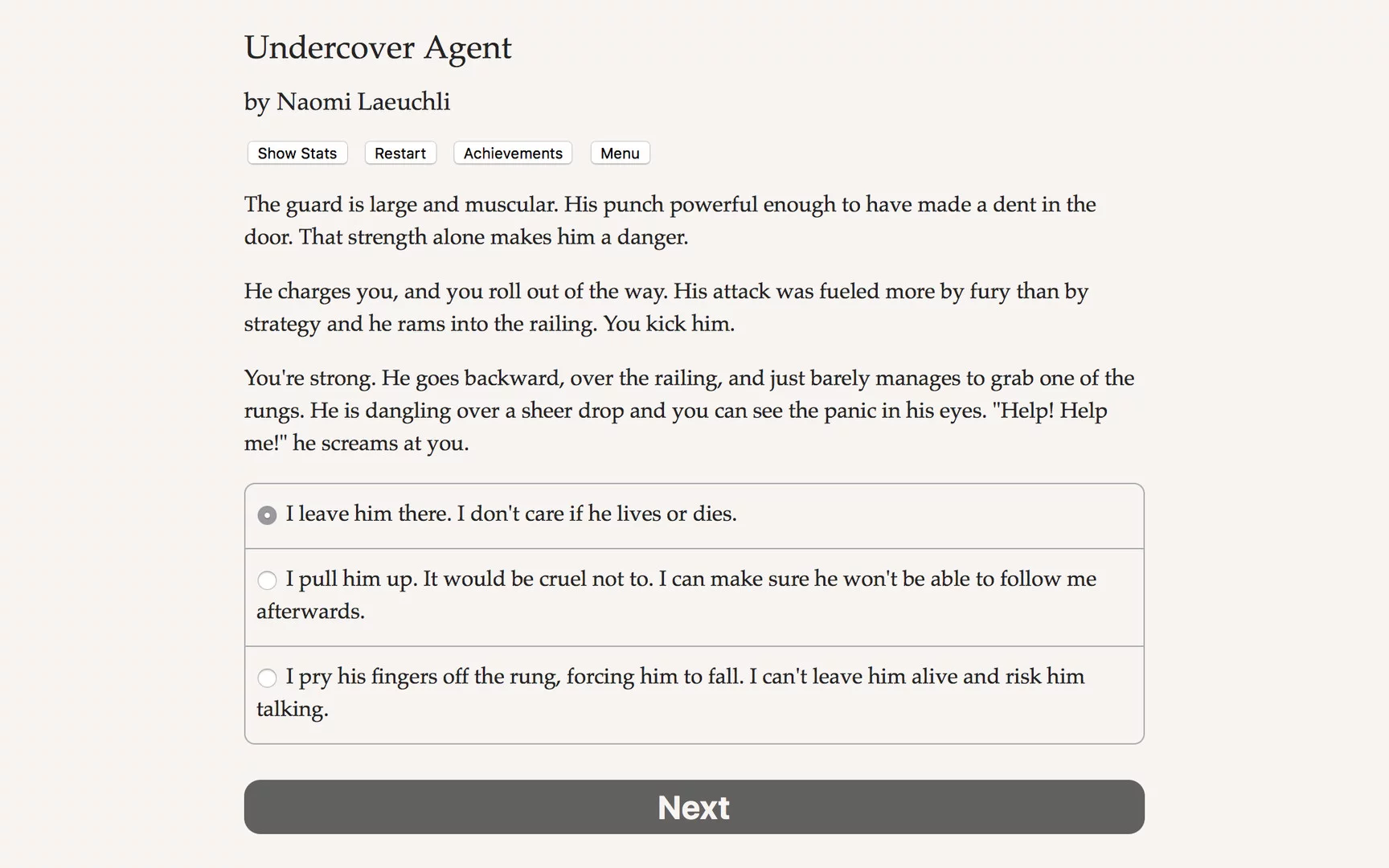 Изображение игры: Undercover Agent