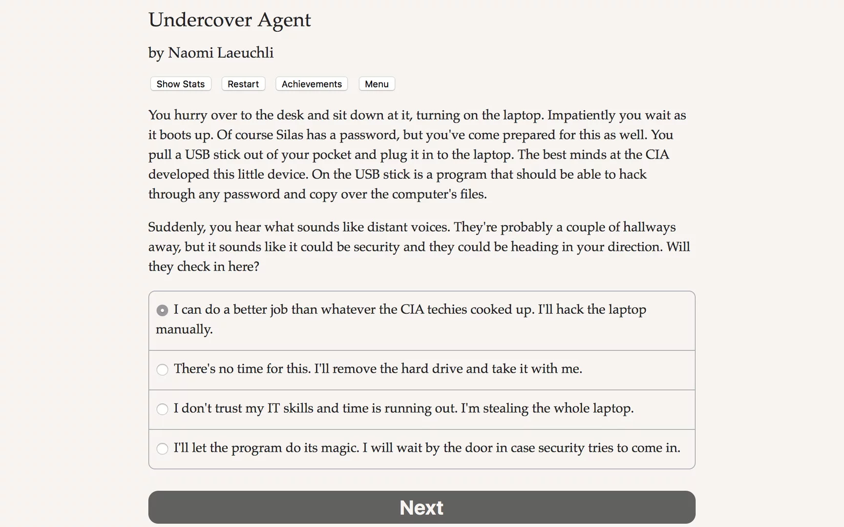 Изображение игры: Undercover Agent