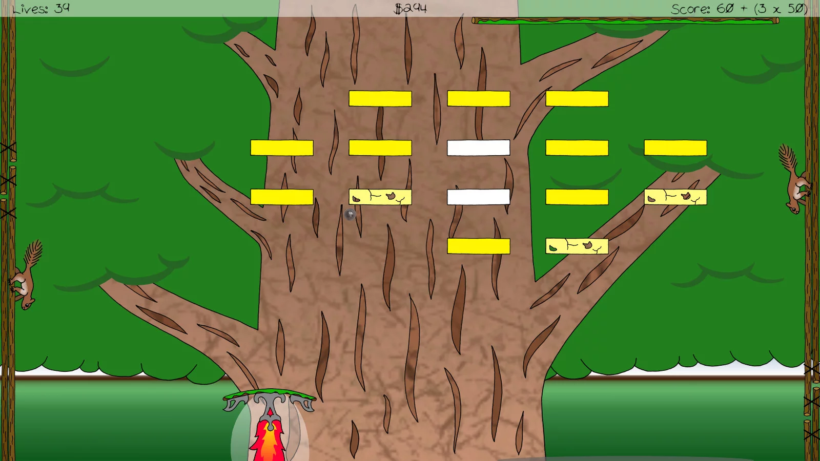 Изображение игры: Brick vs. Paddle