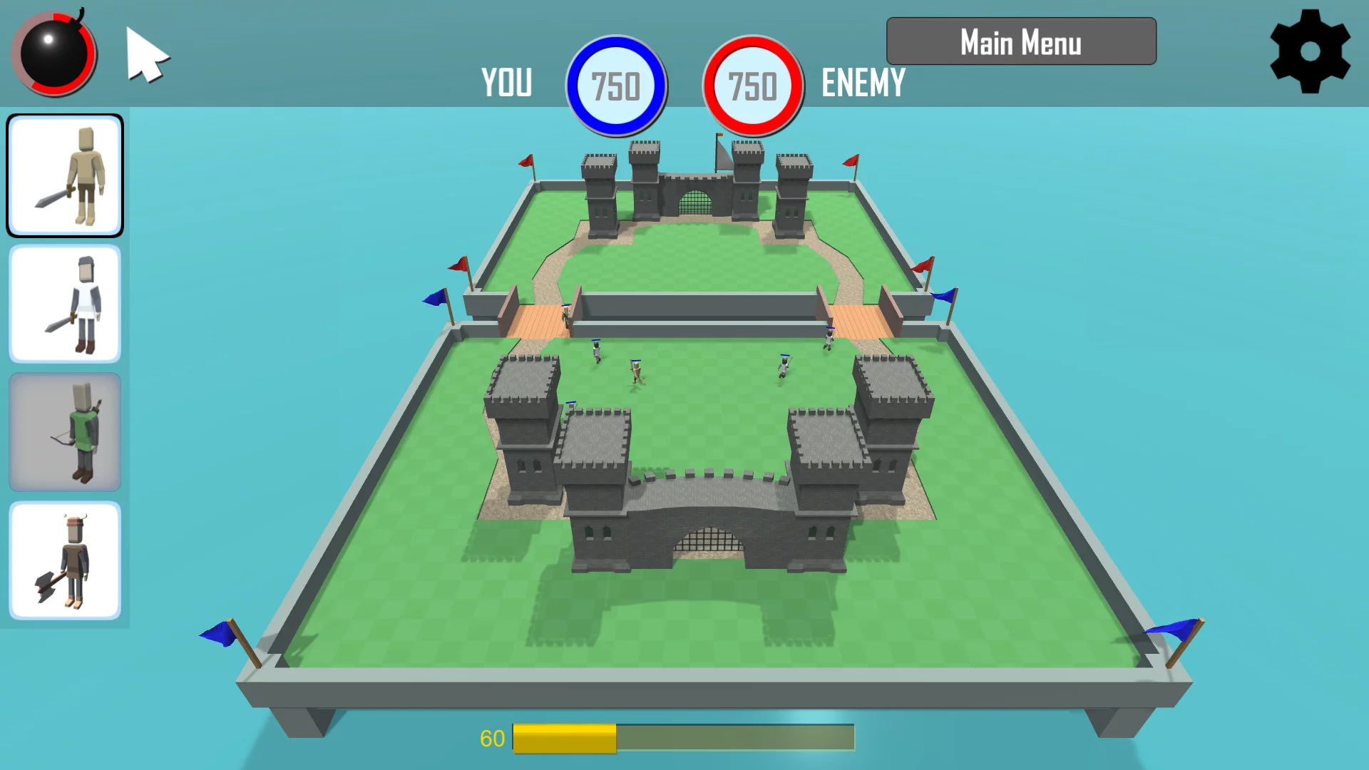 Изображение игры: Clash of Castle