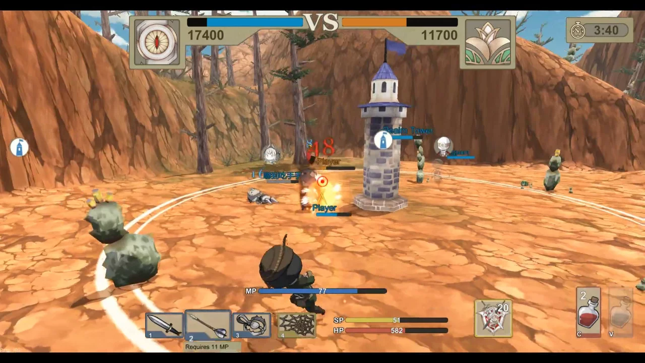 Изображение игры: Fantasy Versus