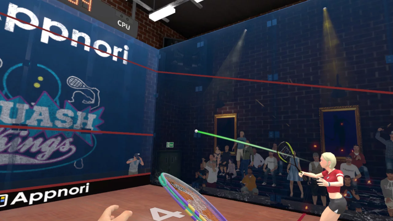 Изображение игры: Squash Kings VR