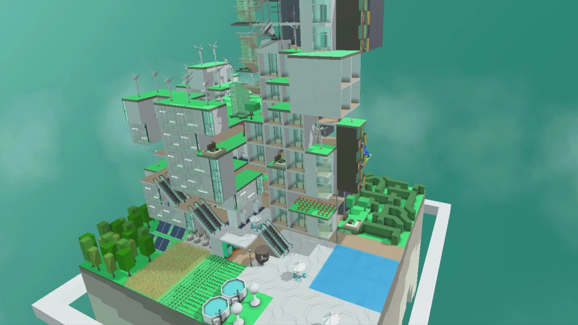 Изображение игры: Block'hood VR