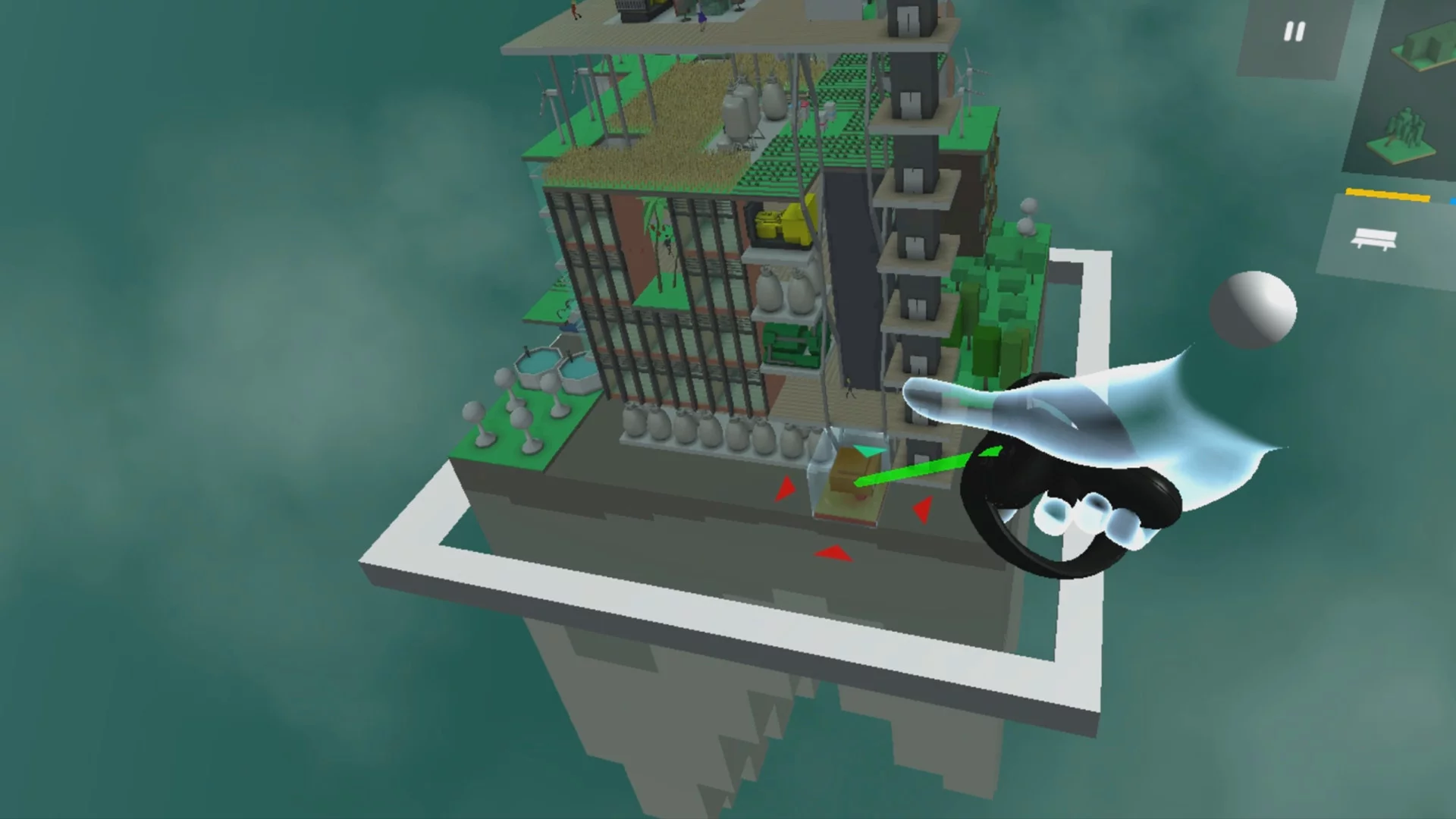 Изображение игры: Block'hood VR