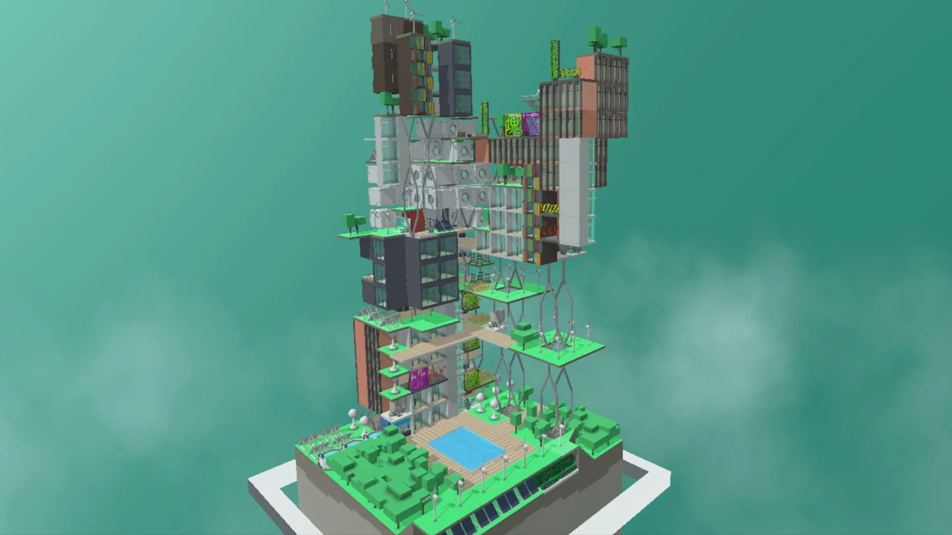 Изображение игры: Block'hood VR