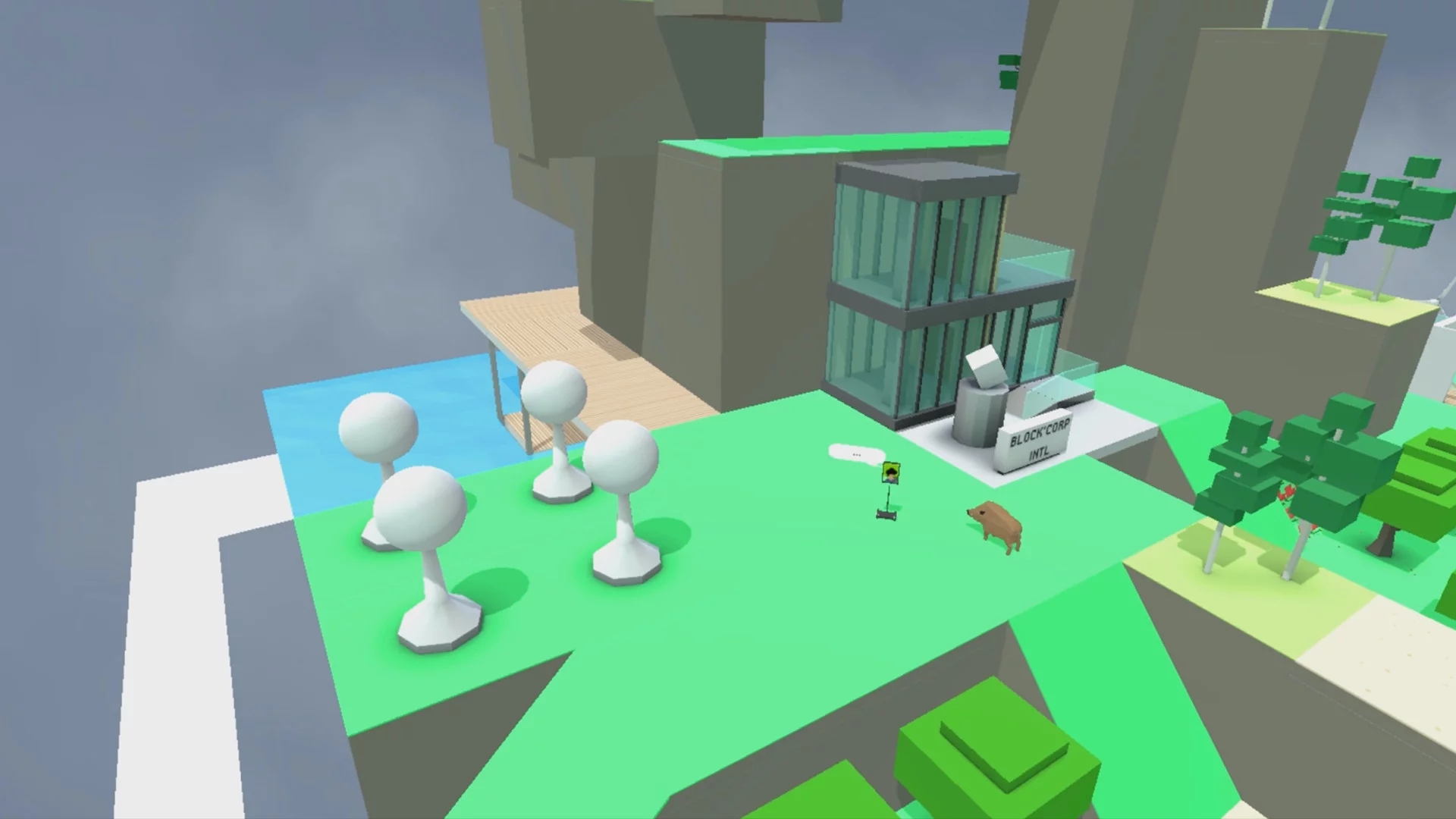 Изображение игры: Block'hood VR