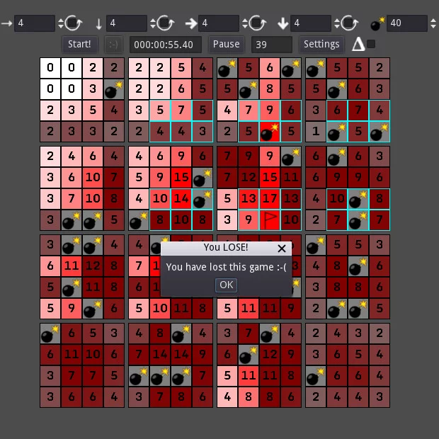 Изображение игры: 4D Minesweeper