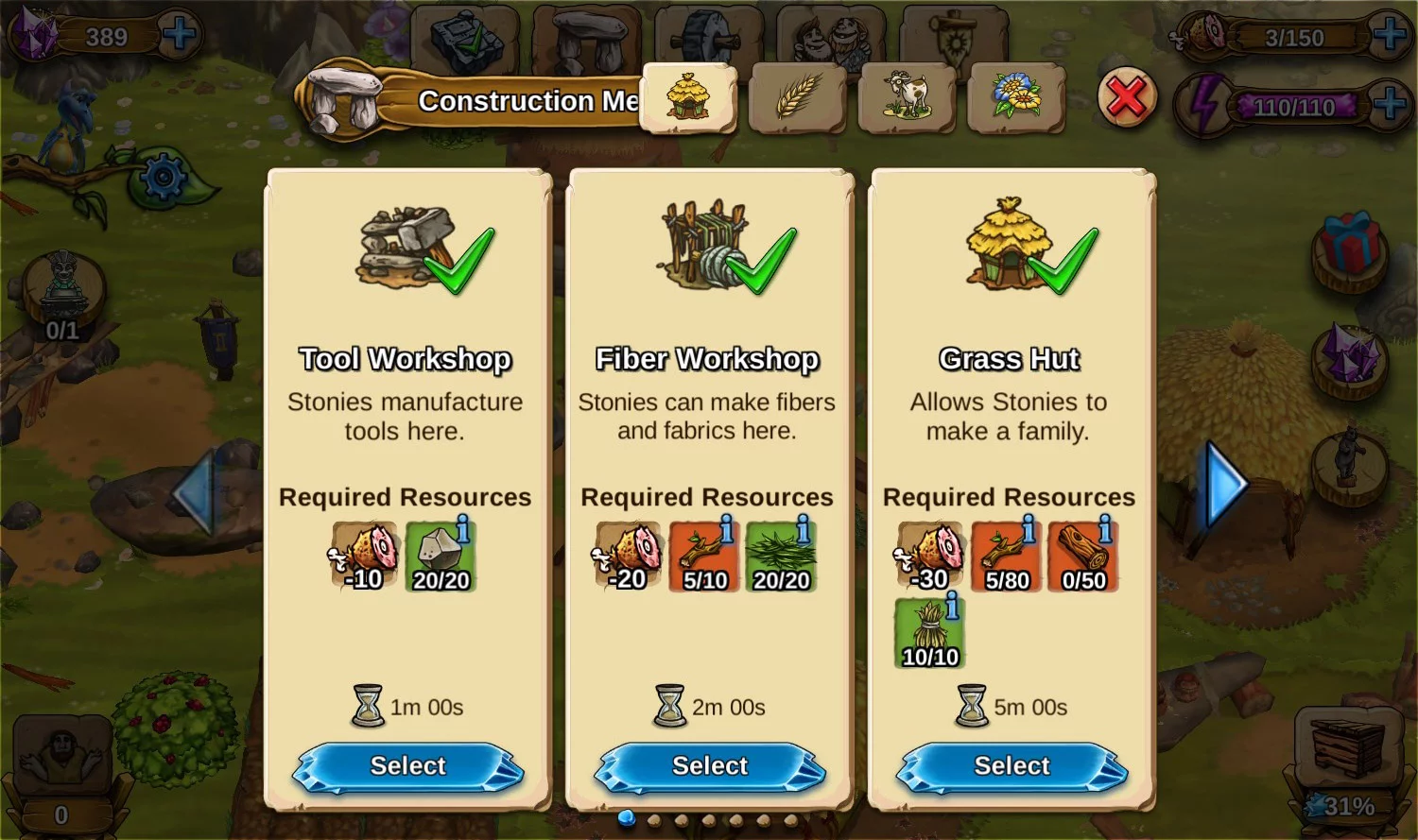 Изображение игры: Stonies