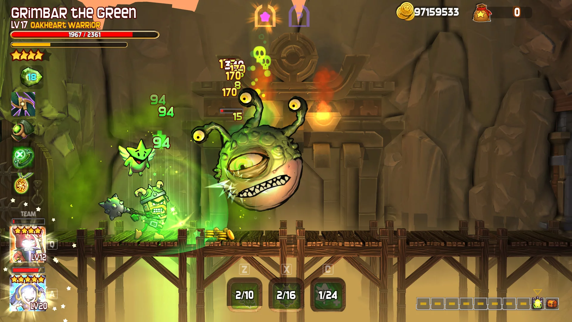 Изображение игры: Dungeon Stars