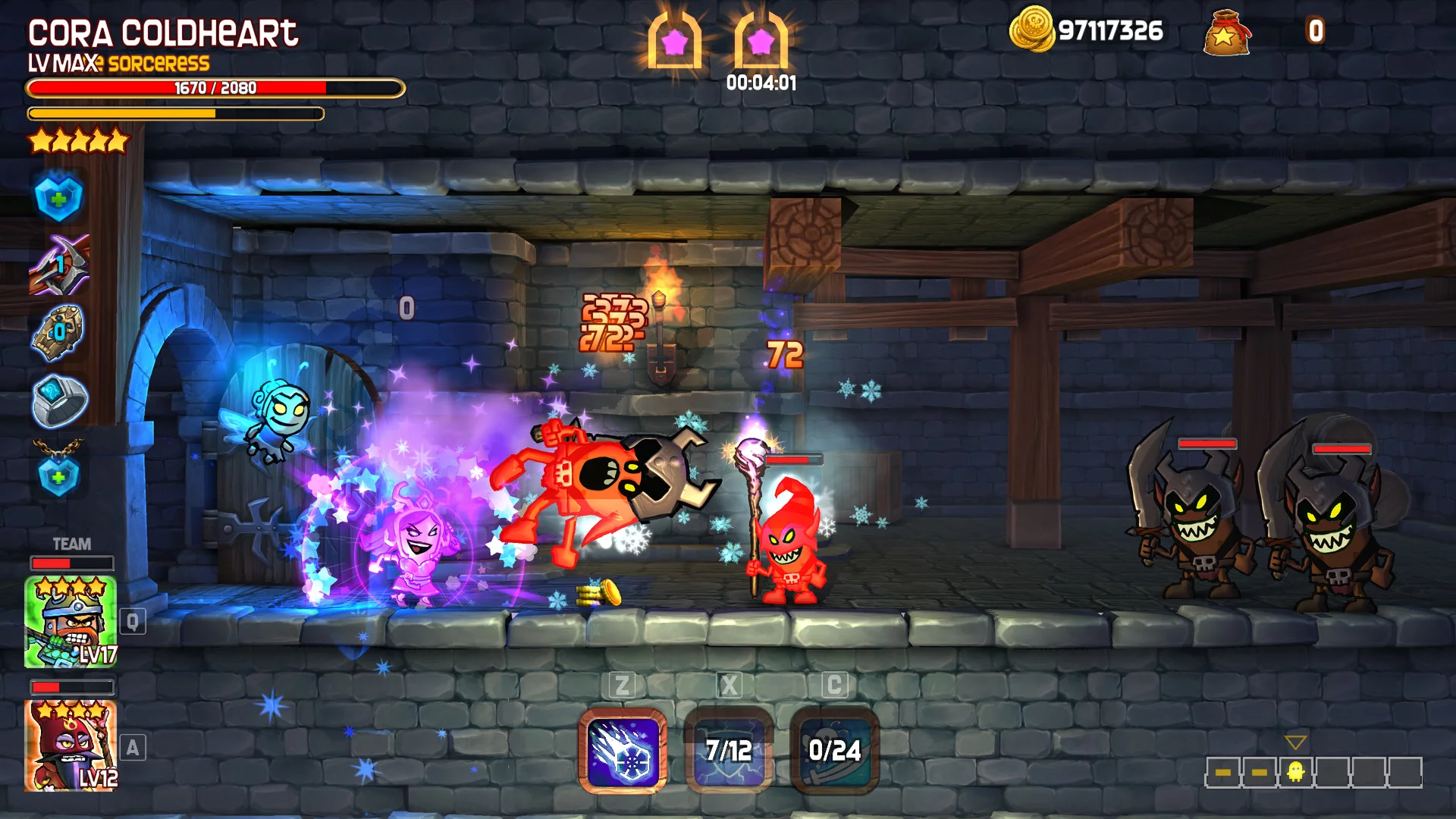 Изображение игры: Dungeon Stars