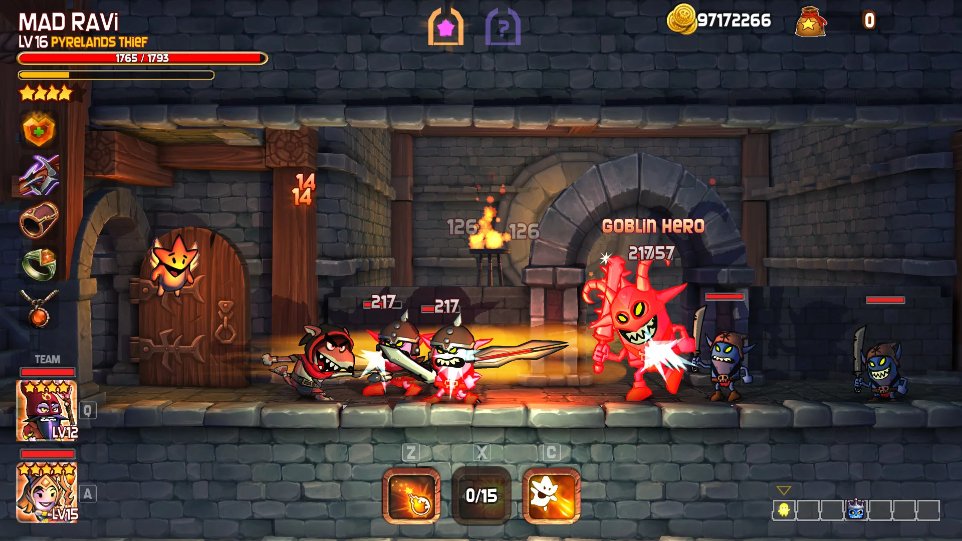 Изображение игры: Dungeon Stars
