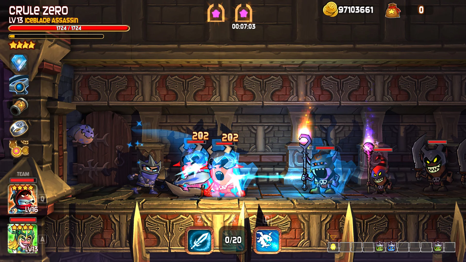 Изображение игры: Dungeon Stars