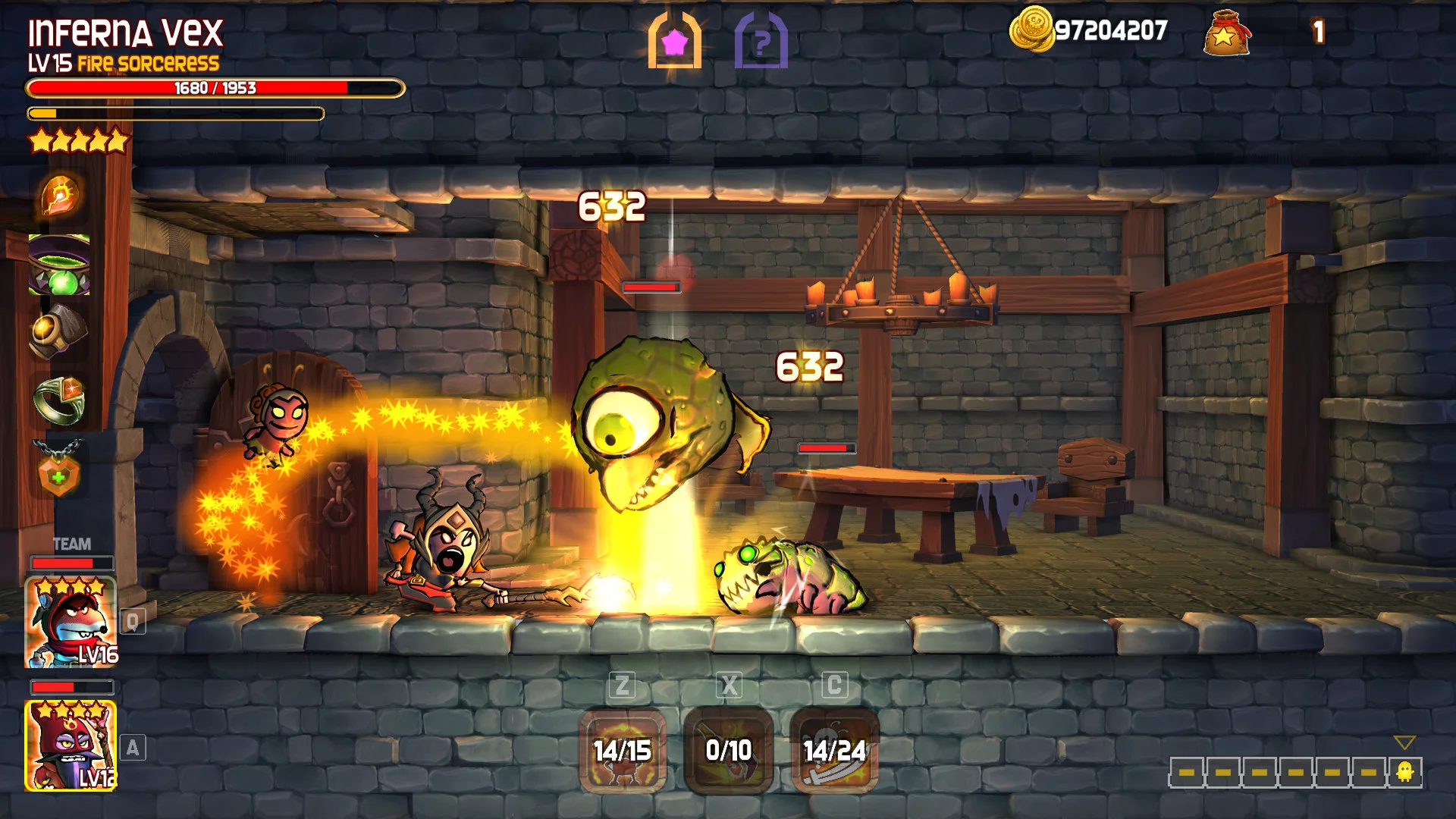 Изображение игры: Dungeon Stars